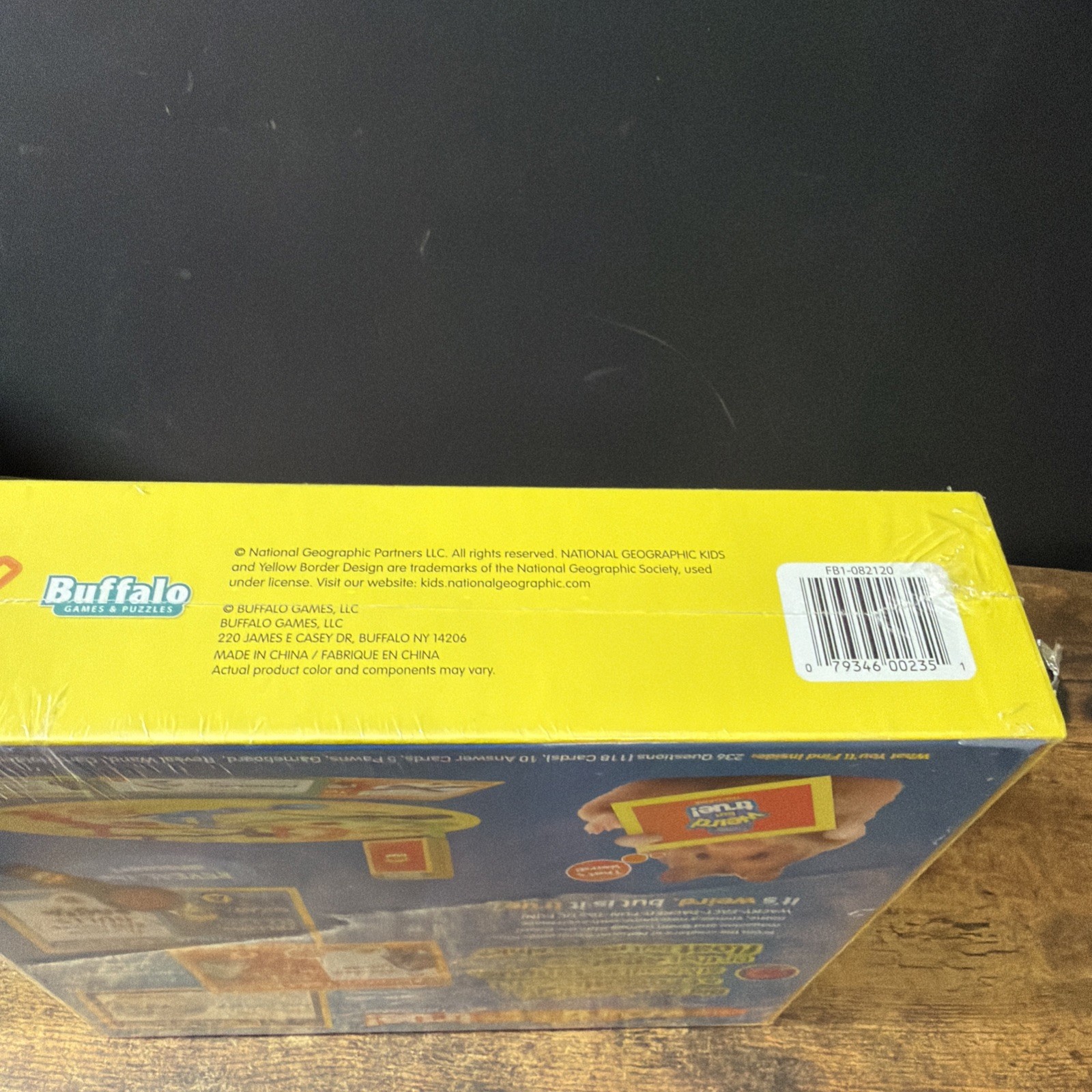 Weird But True The Board Game National Geographic Kids Buffalo Games New Sealed