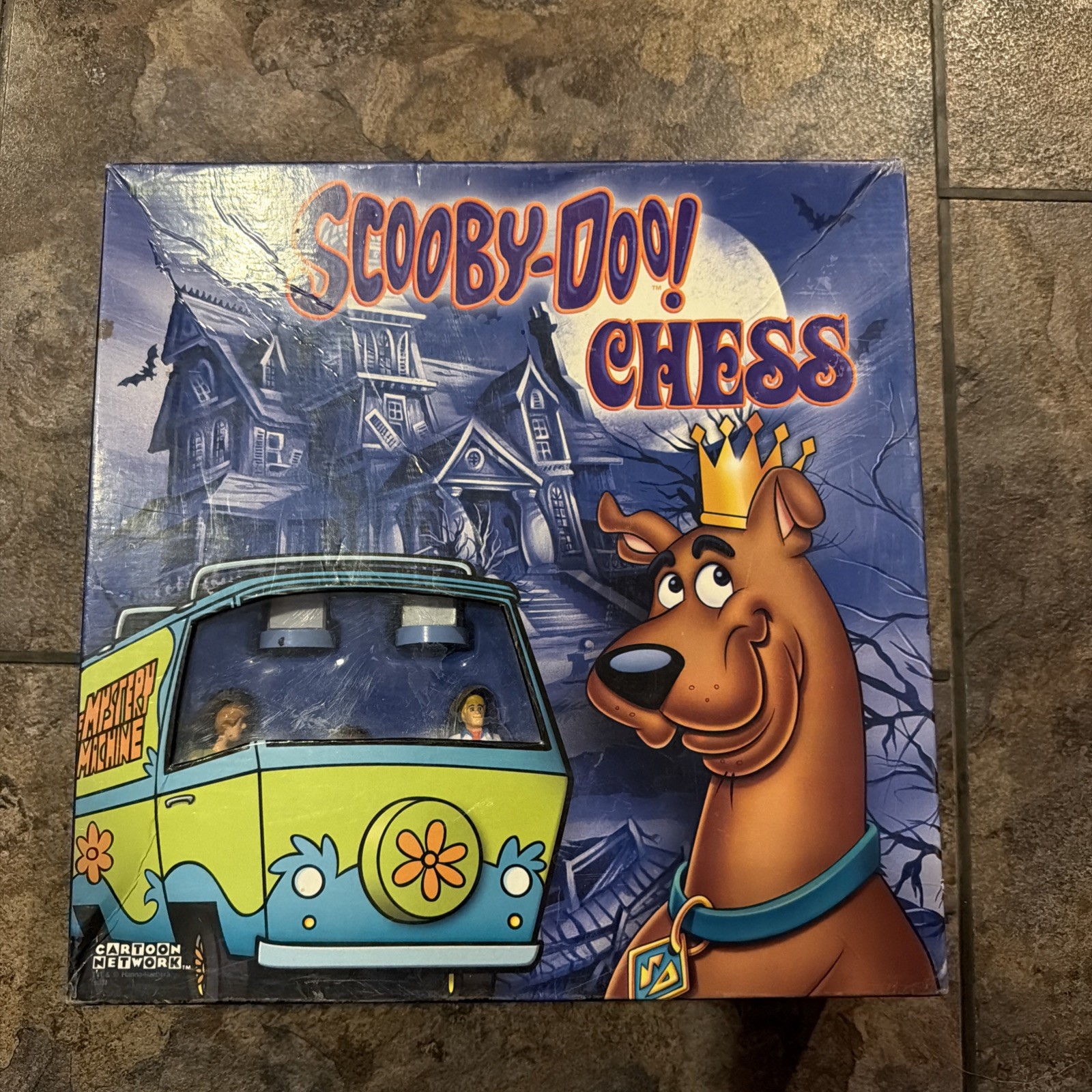Scooby-Doo Chess Set Board Game 32pc., Cartoon Network, No Instructions