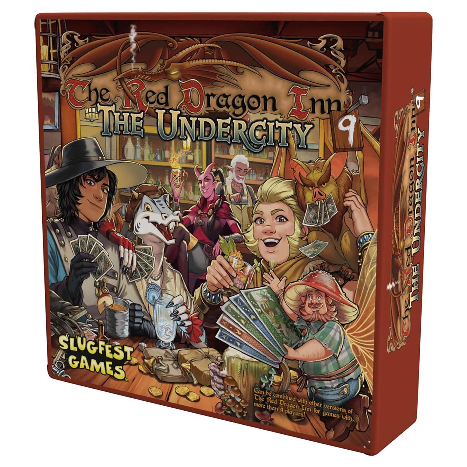 Red Dragon Inn 9 The Undercity Board Game With 5 New Characters And Boss Battle