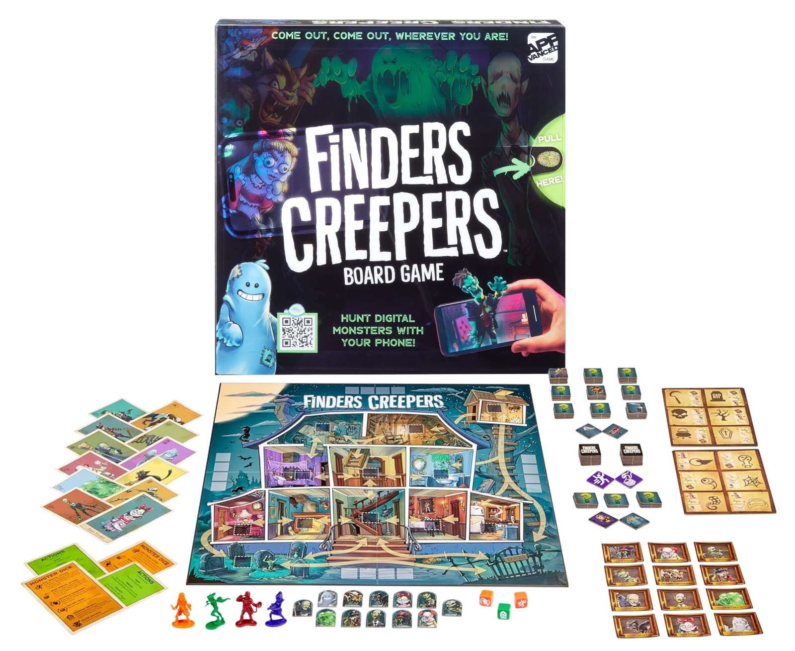 Finders Creepers Board Game 2-4 Players New in Box