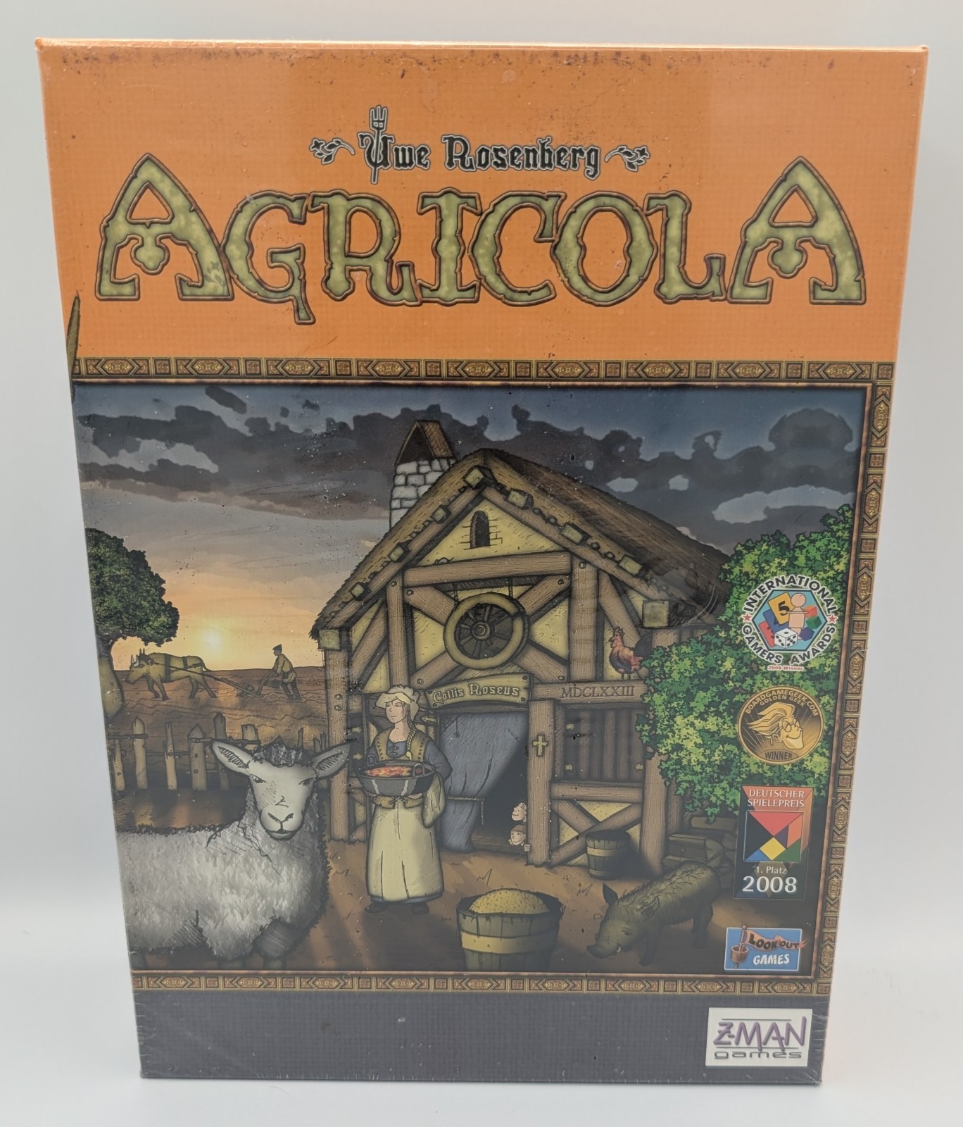 Agricola Board Game (Original 2008 Edition) – NEW & SEALED – Pre-Revised Edition