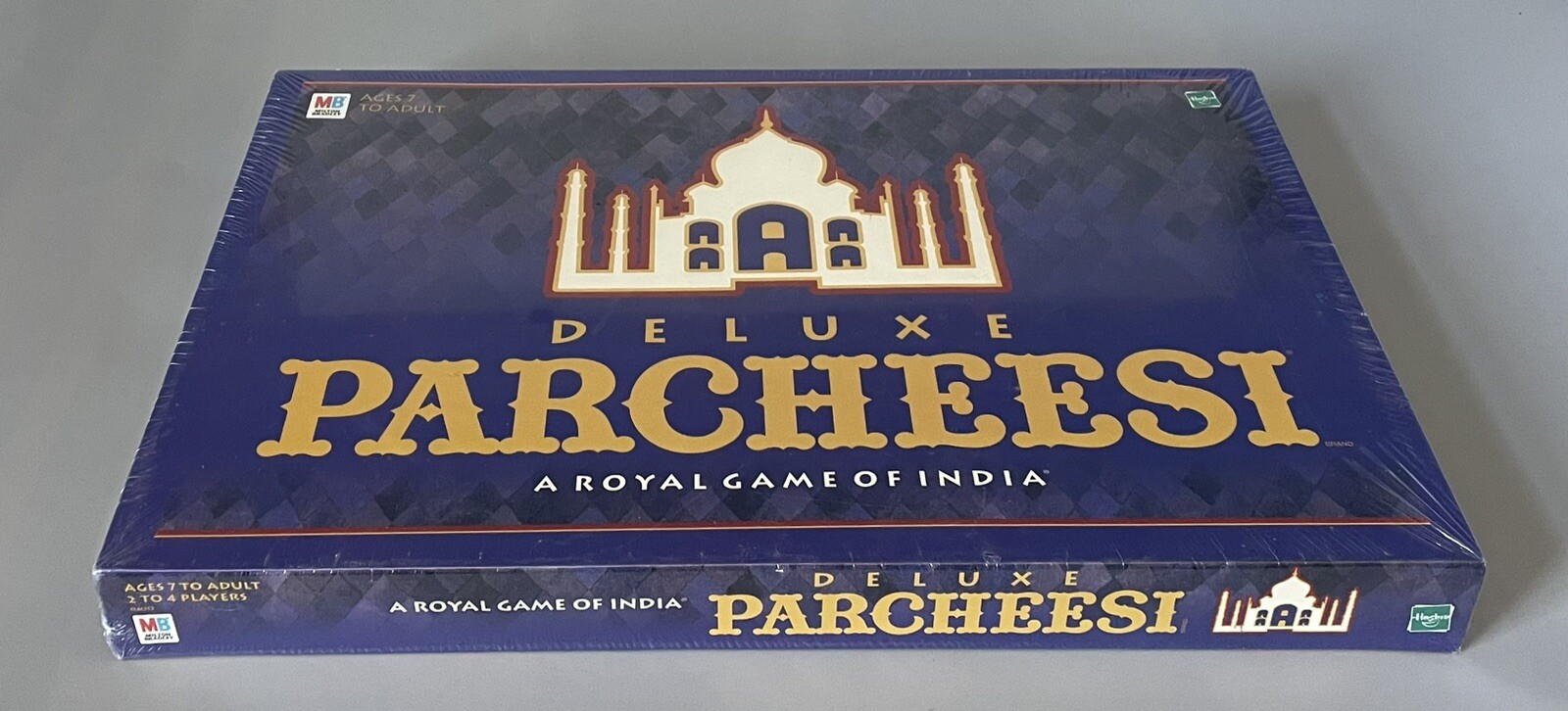 Vintage 1999 Deluxe Parcheesi Board Game — New Factory Sealed — Milton Bradley