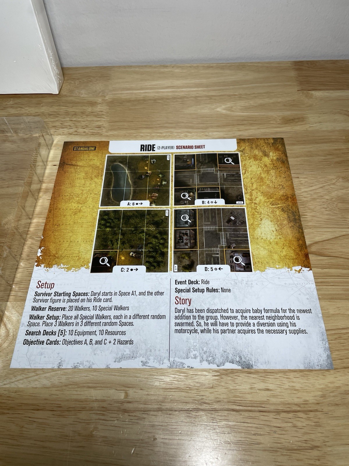AMC The Walking Dead Board Game Expansion Set 2017070061804 Brand New Sealed