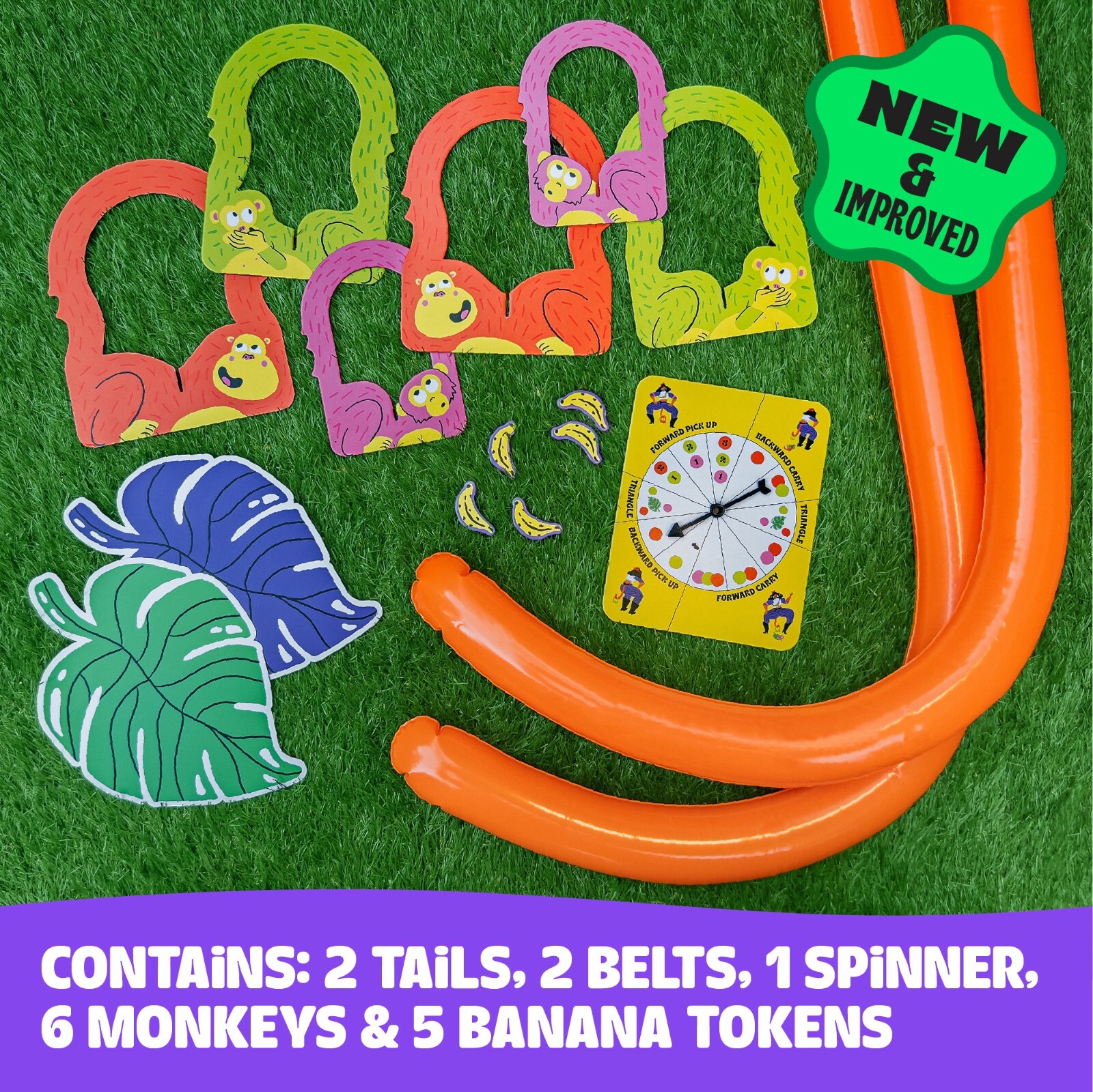 It’s Bananas! The Monkey Tail Game – Funny, Fun Party & Family Game for Kids,…