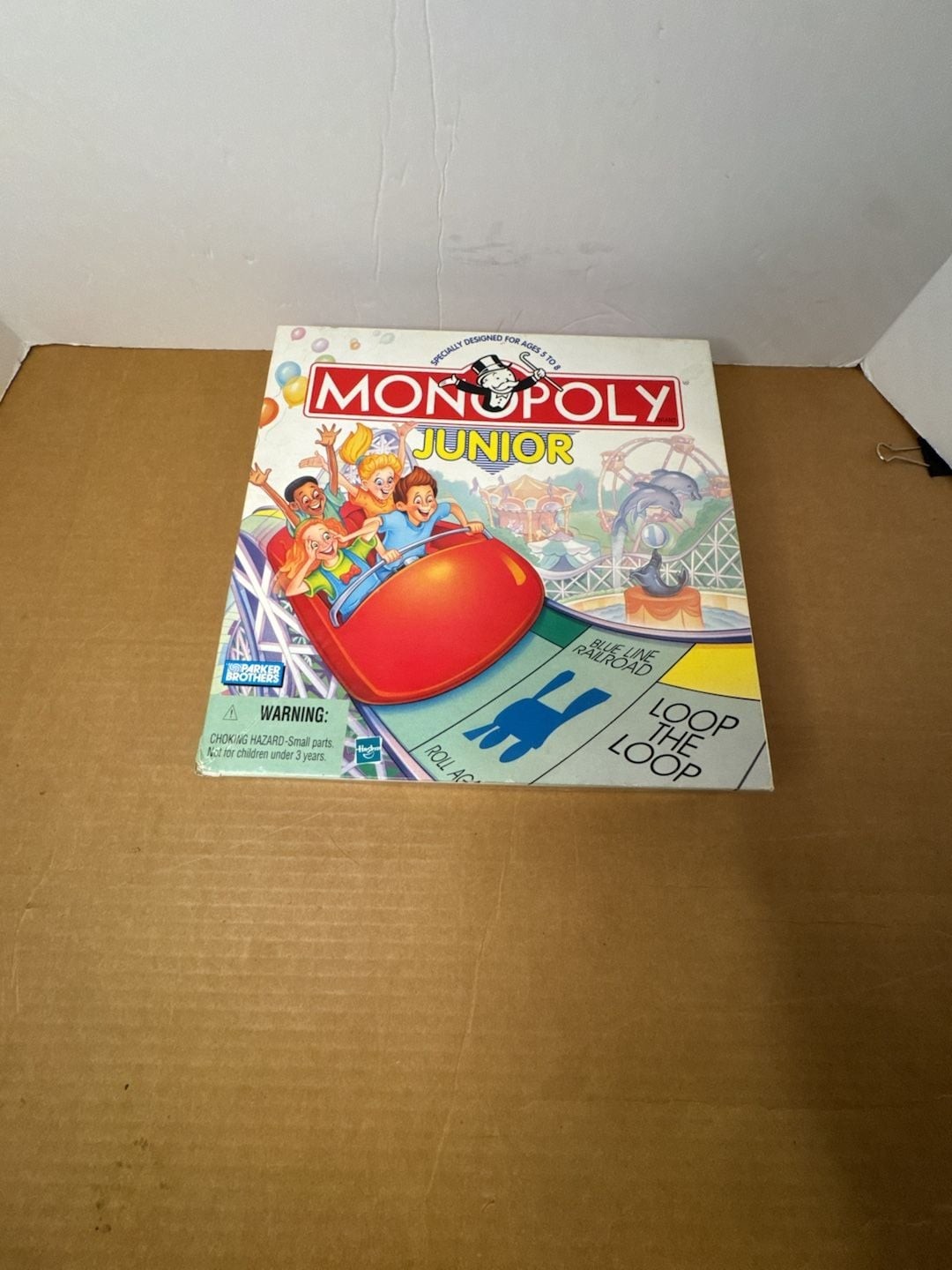 Vintage 1996 Parker Brothers Monopoly Junior Board Game