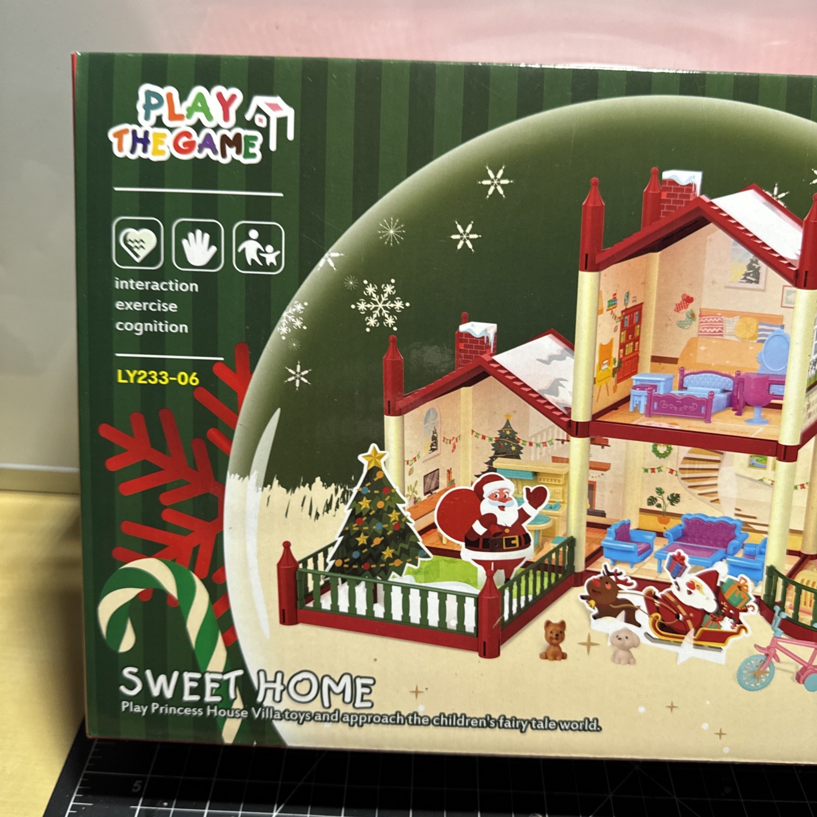 Play The Game Sweet Home Princes House Villa Christmas New Sealed