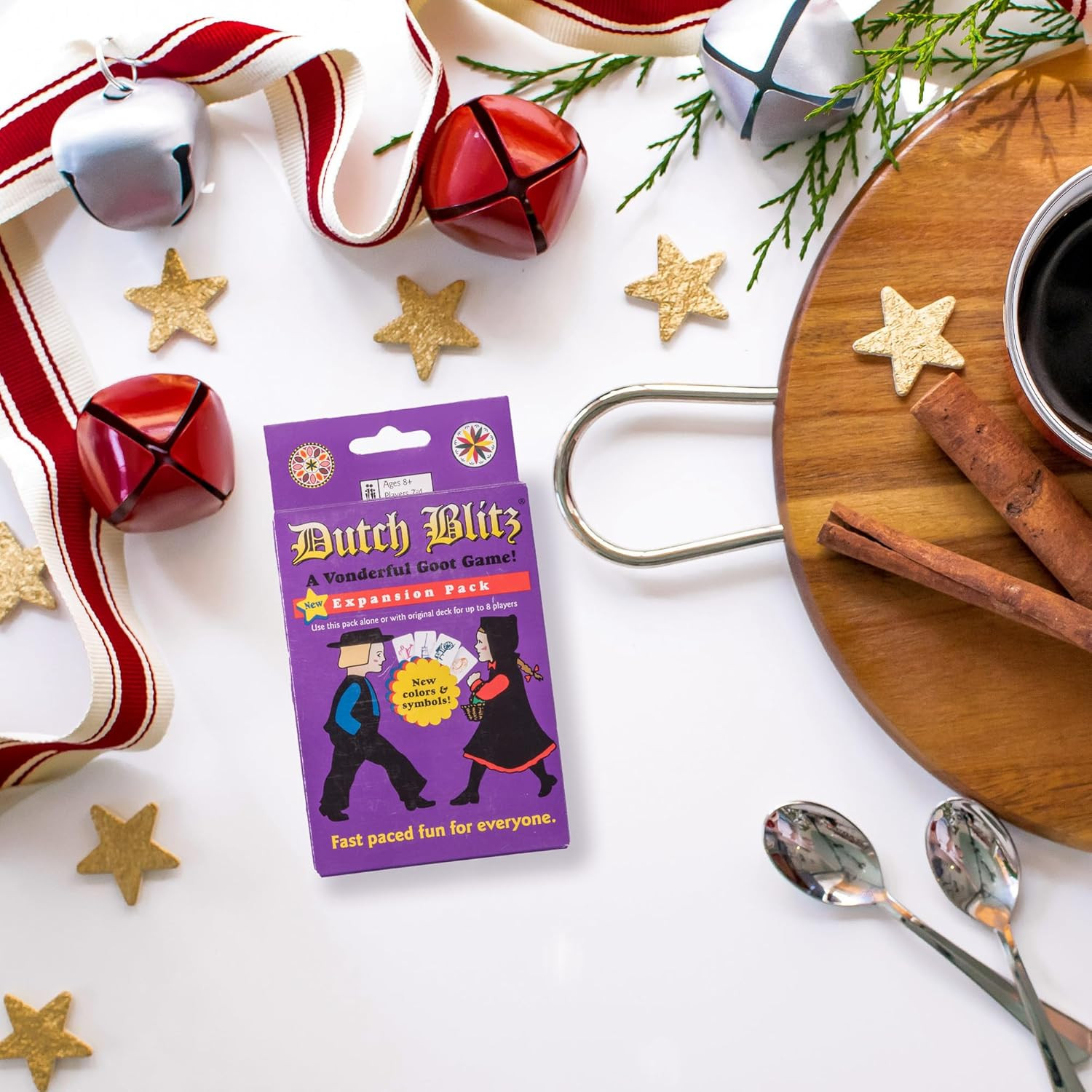 Dutch Blitz: Purple Expansion Pack – Use Alone or W/ Original Deck to Play W/ 2-