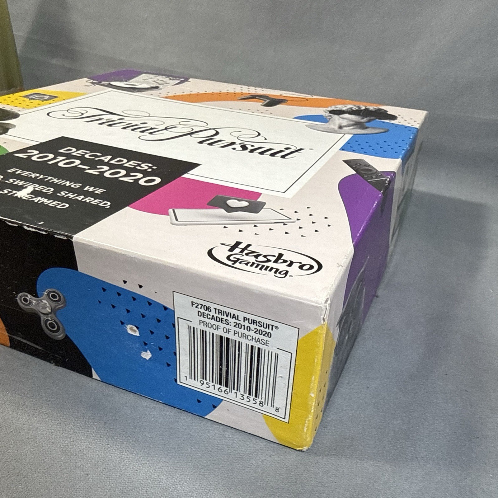 Trivial Pursuit Decades 2010-2020 Board Game Hasbro Pop Culture – NEW Open Box