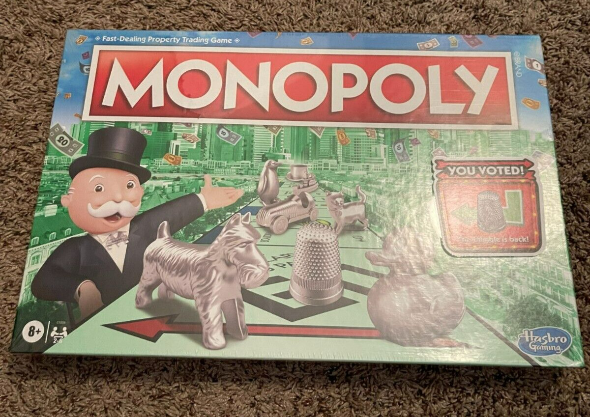 Monopoly Board Game, Family Board Game for 2 to 6 Players Vote edition New