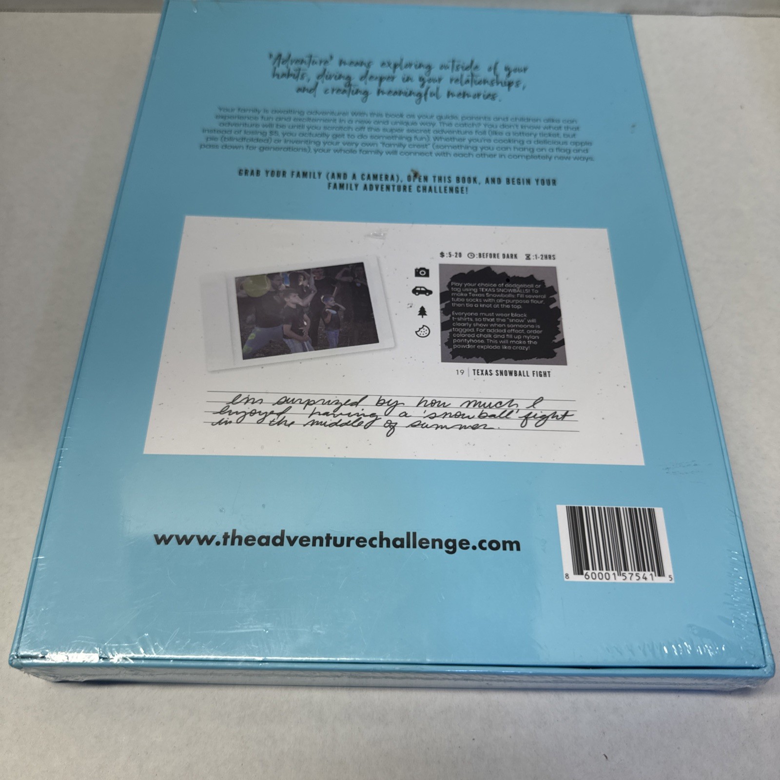 The Adventure Challenge FAMILY Edition New Sealed