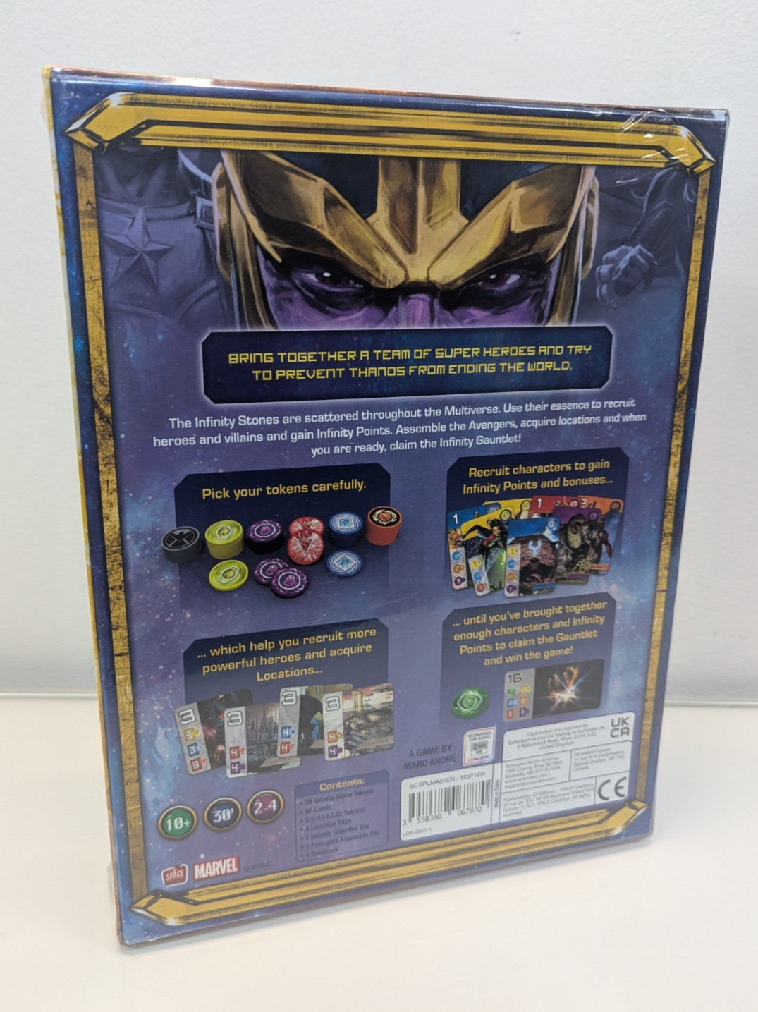 Asmodee Marvel SPLENDOR board game • NEW IN BOX Marc Andre