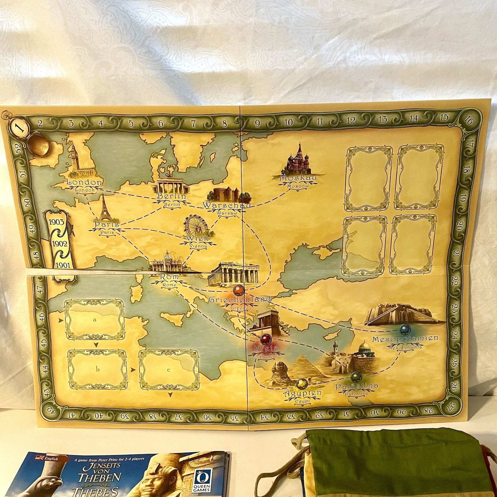 Thebes The Tomb Raiders by Peter Prinz (Queen Games)