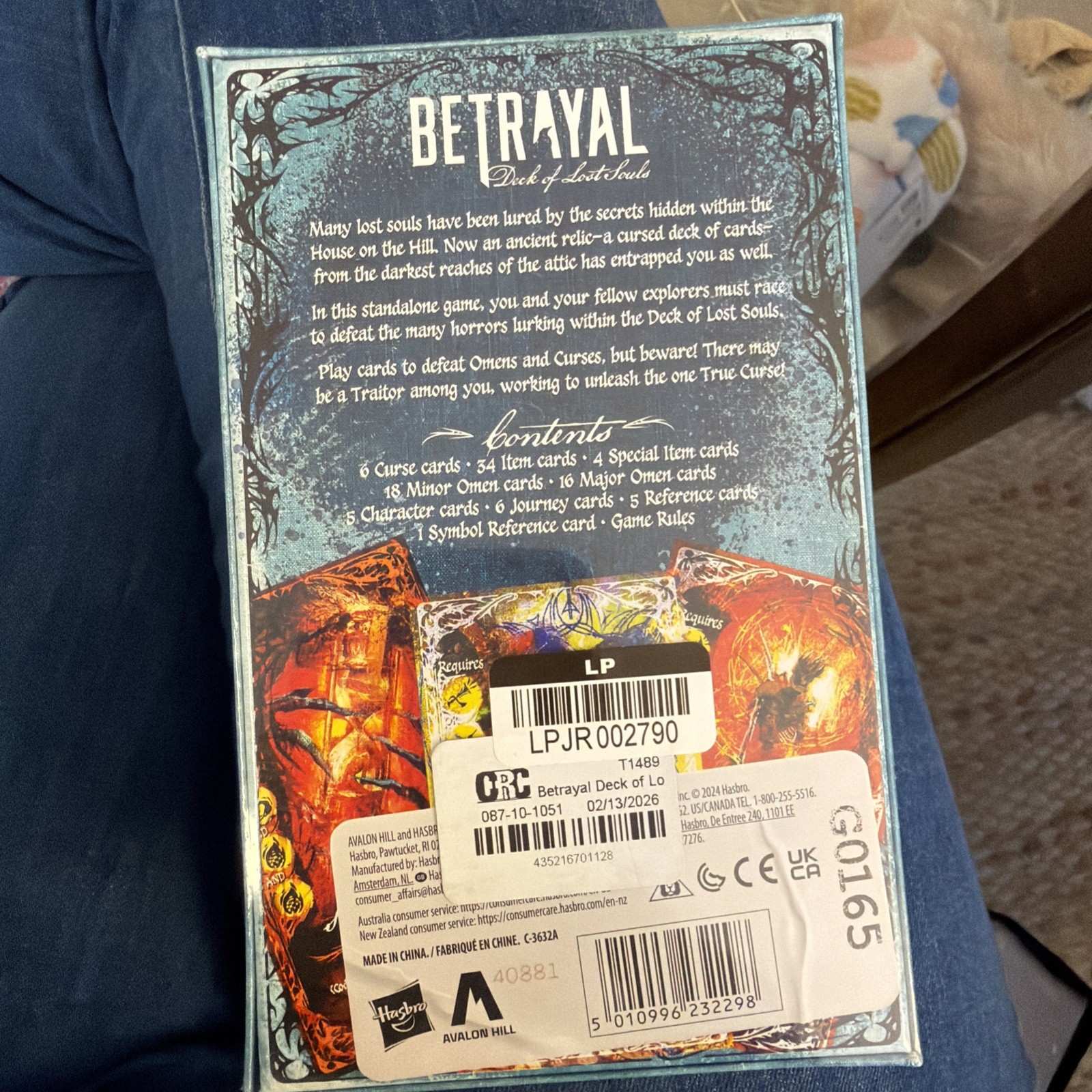 Betrayal Deck of Lost Souls Card Game – Tarot-Inspired, 3-5 Players, Ages 12+