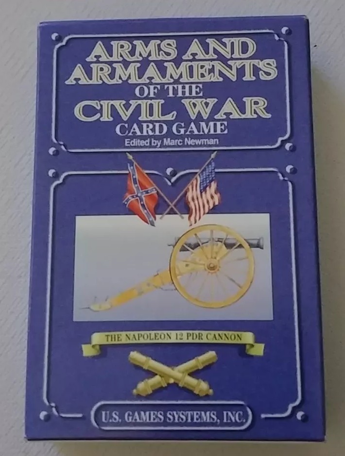 Arms and Armaments of the Civil War Card Game U.S. Game Systems, Inc.