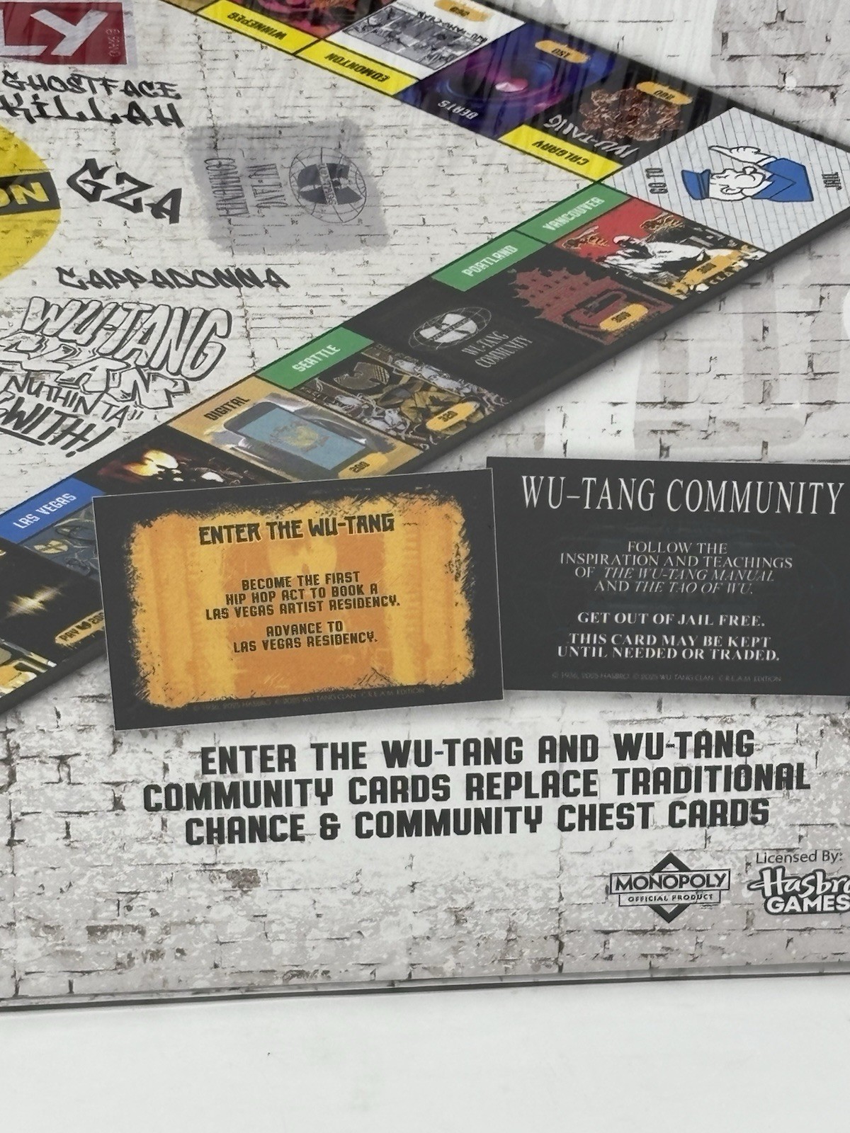 Monopoly: Wu-Tang Clan, Features Exclusive Tour Poster Art – C.R.E.A.M. Edition