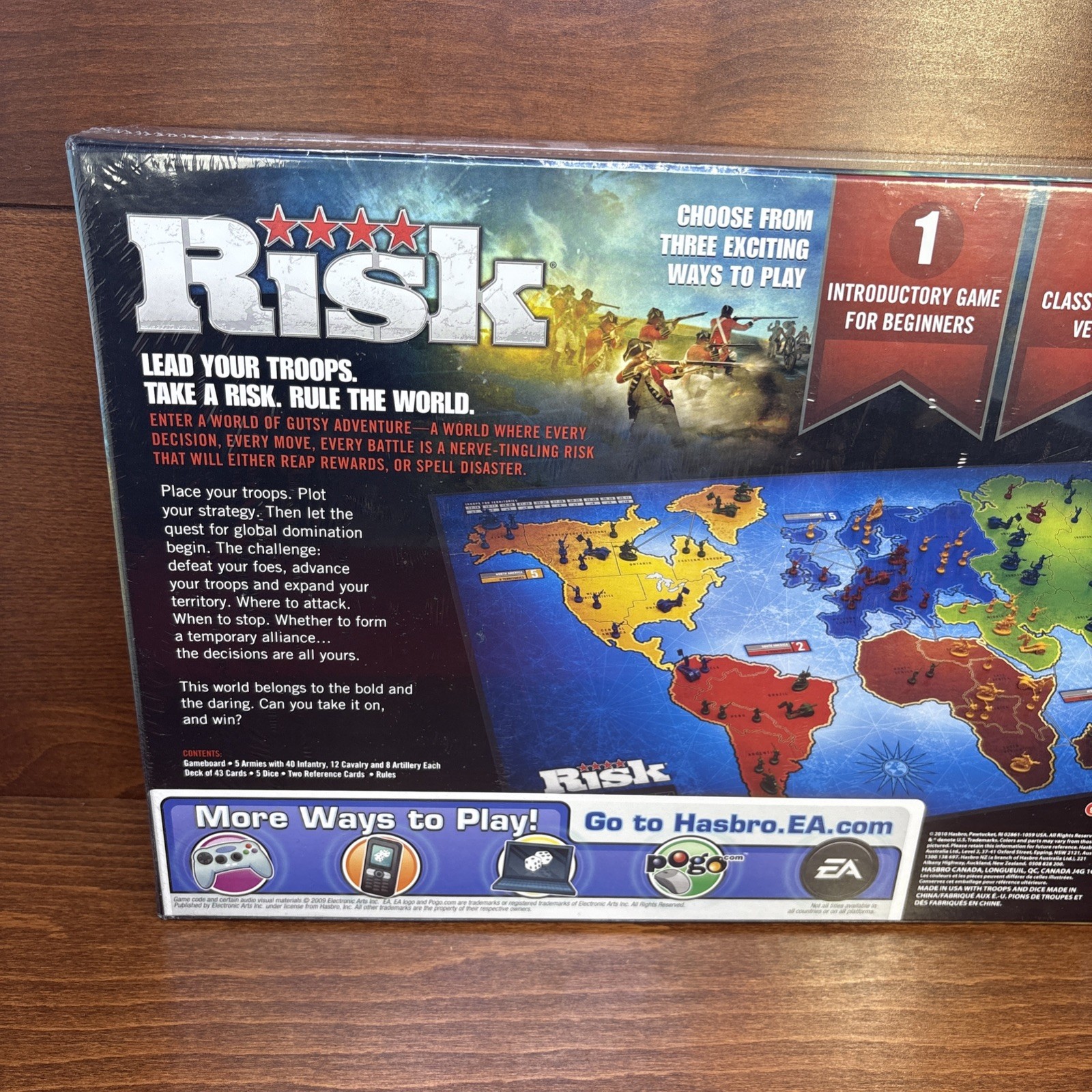 Risk The Game of Global Domination Board Game – New Factory Sealed
