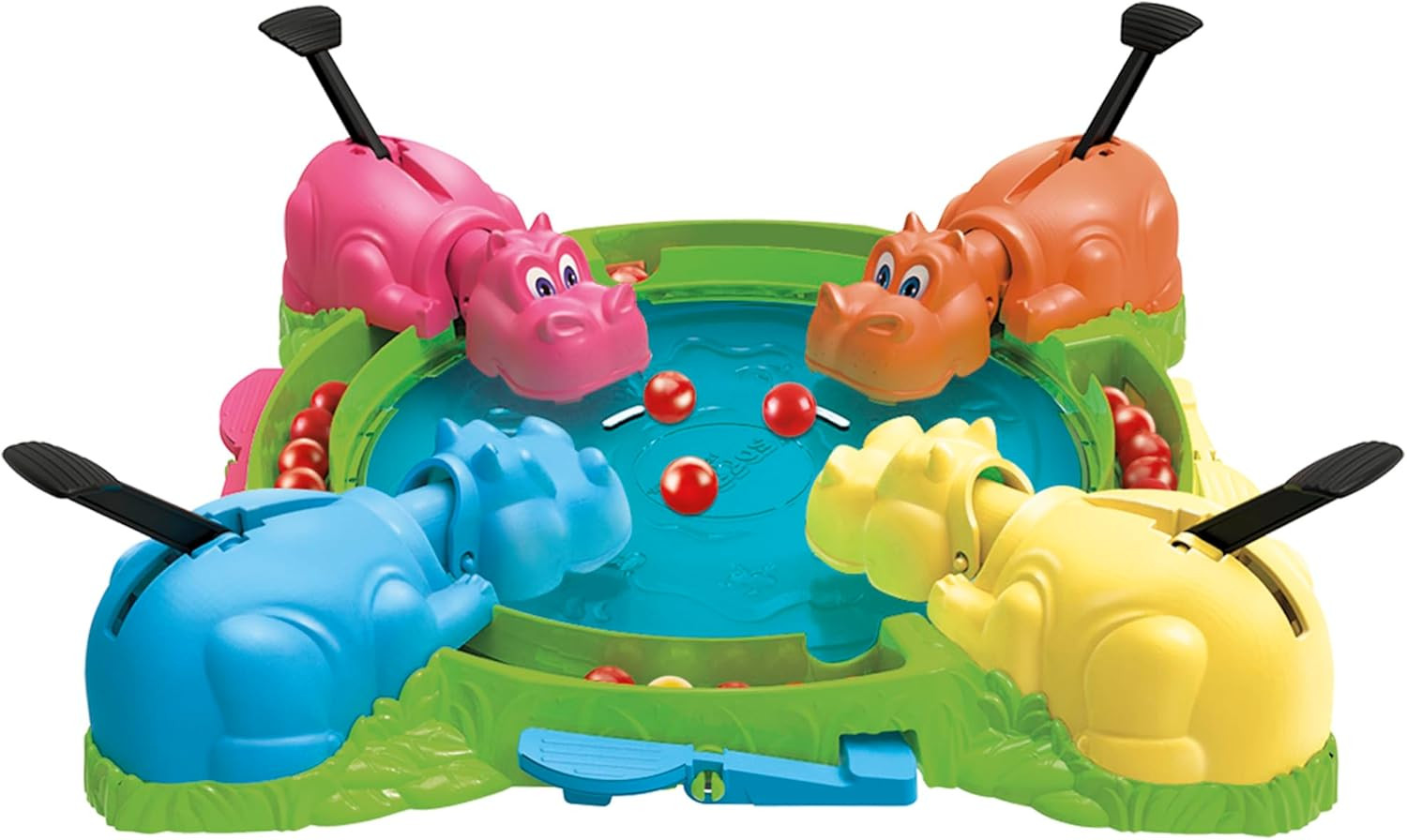 Hungry Hungry Hippos Game for Preschoolers | Instant Marble Relaunch, Easy Set-U