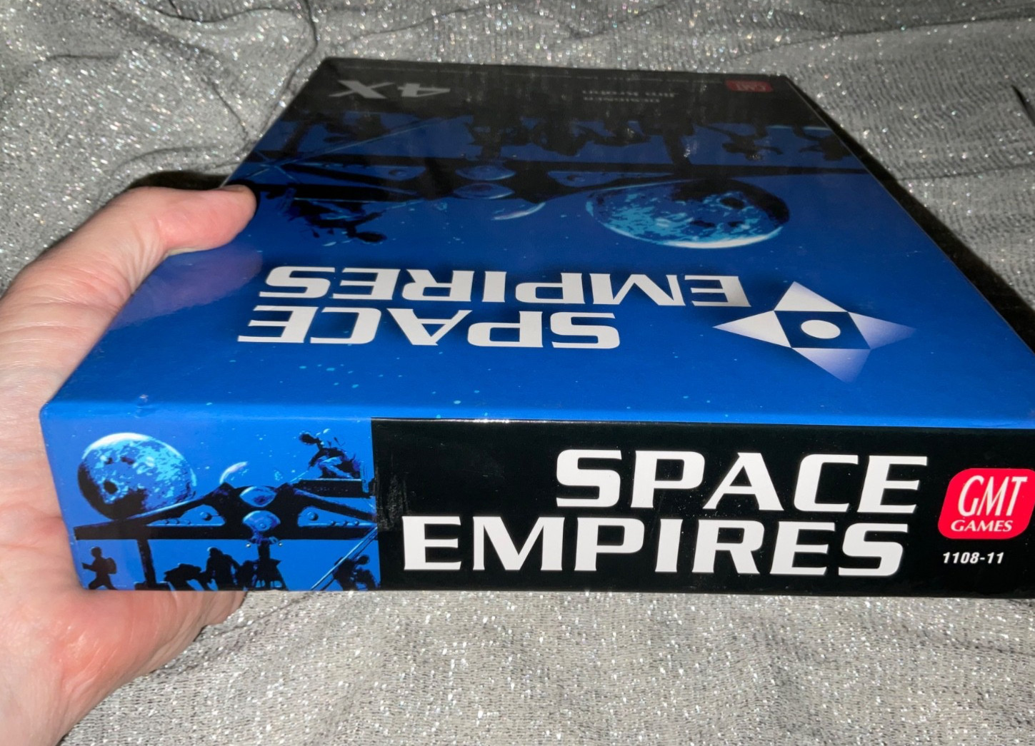 Space Empires 4X – GMT GAMES – DICE MISSING – See Pics Good Cond Incomplete