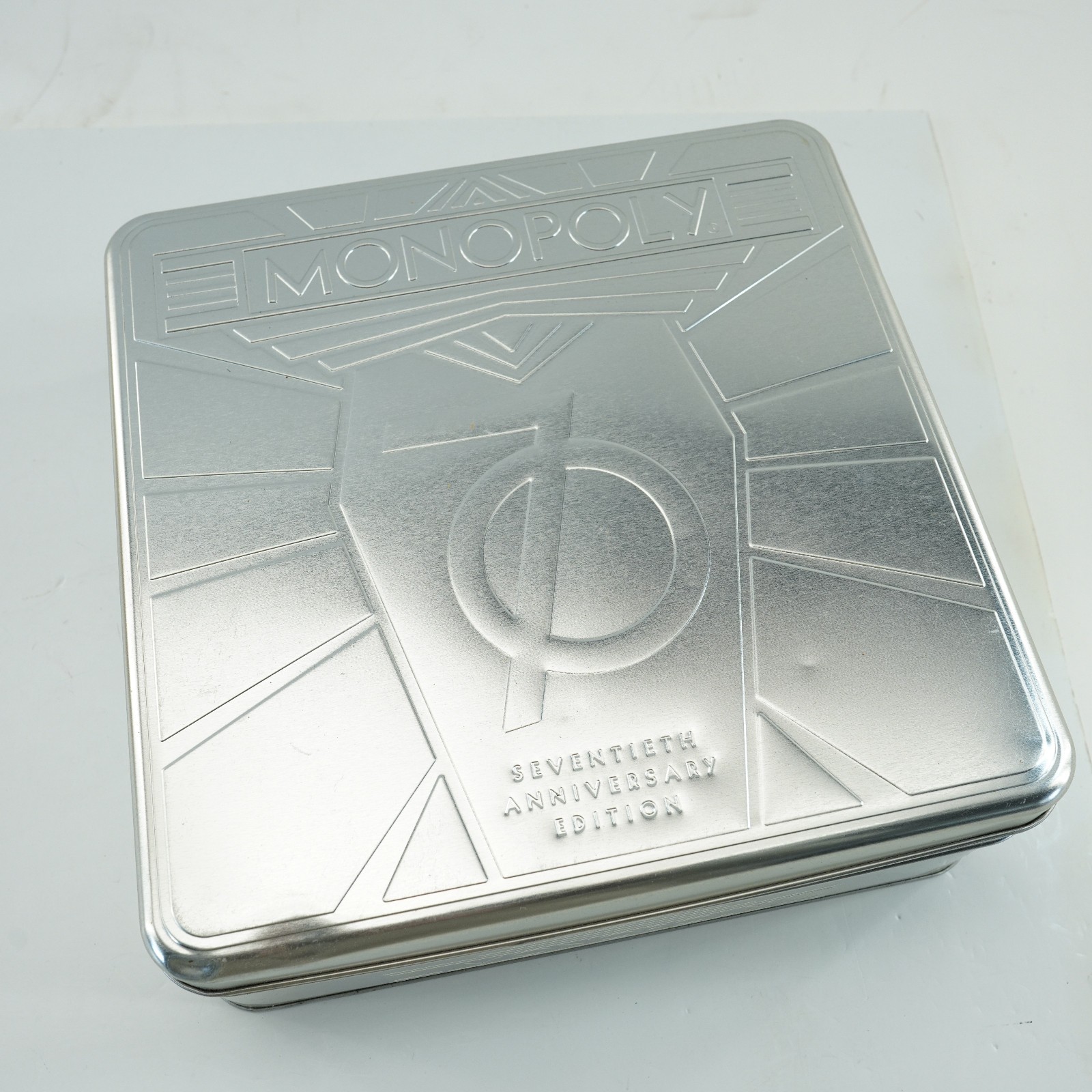 Monopoly 70th Anniversary Edition Metal Tin Board Game Parker Brothers 2005