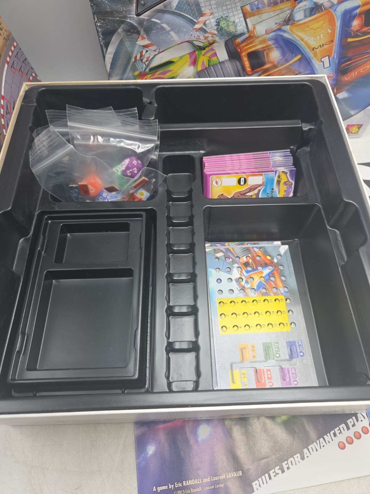 Formula D Board Game by Asmodee 2013 Playmachine Racing Cult