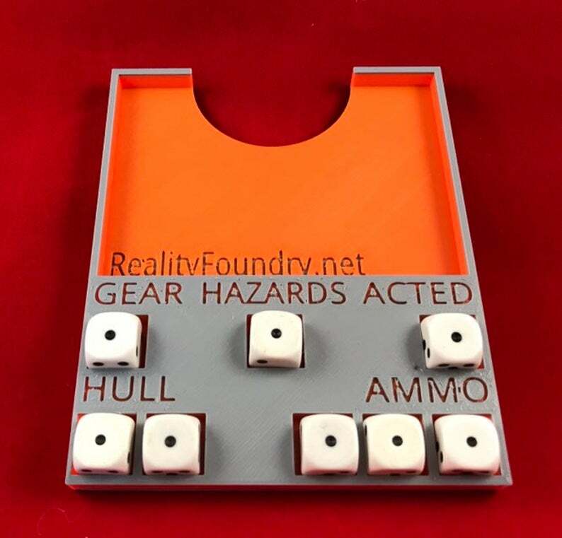 Gaslands™ Compatible Vehicle Tray – Custom 3D Printed