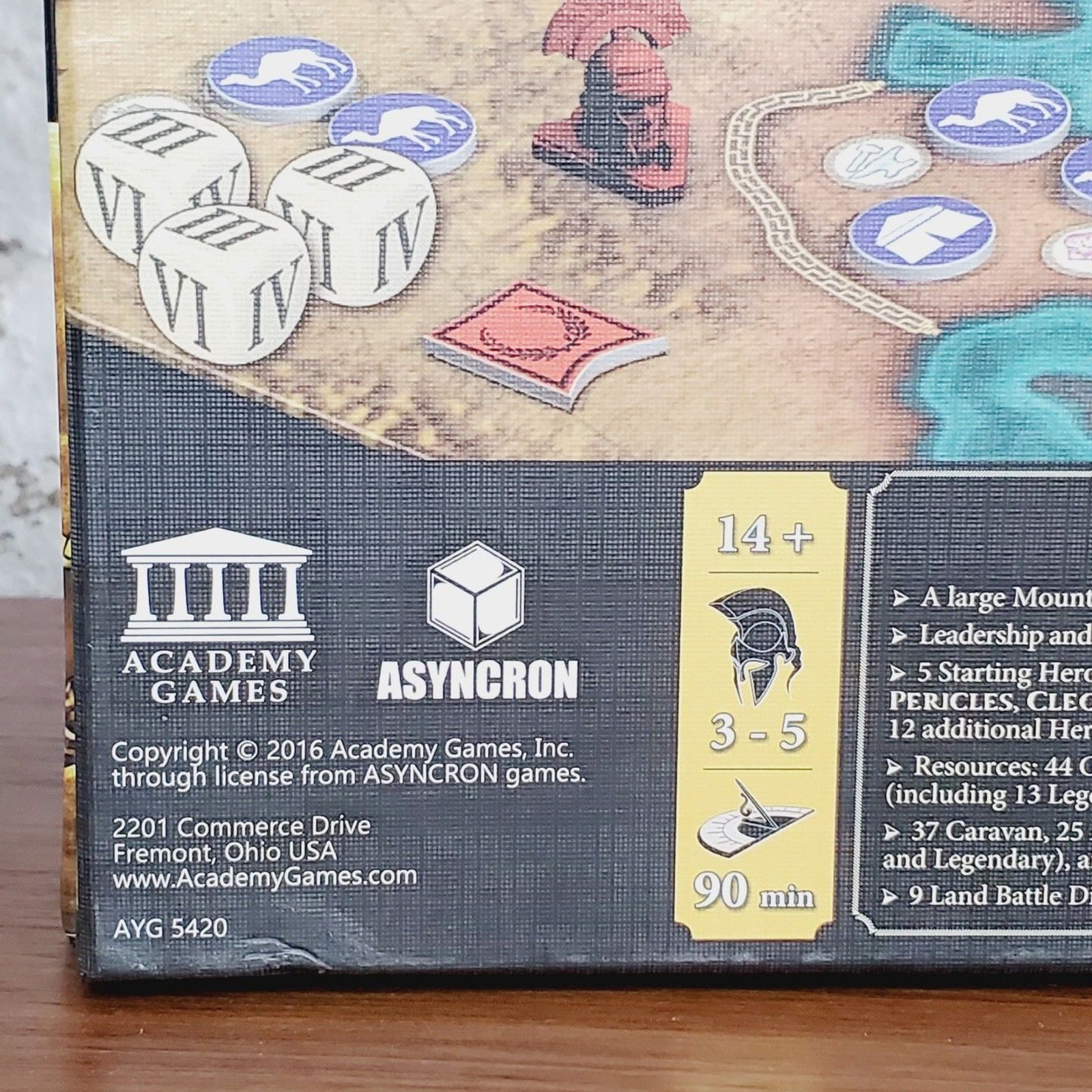 Academy Games Mare Nostrum Empires 2016 Board Game Pre Owned