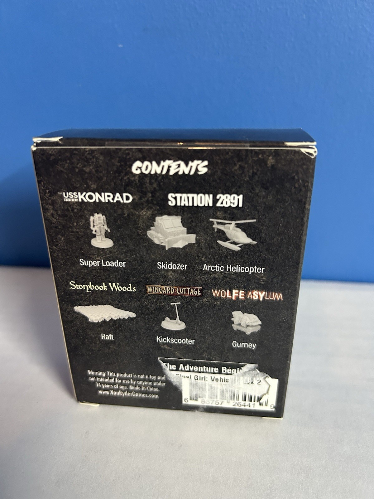 Final Girl Board Game Series 2 Vehicle Miniatures Expansion – SEALED!
