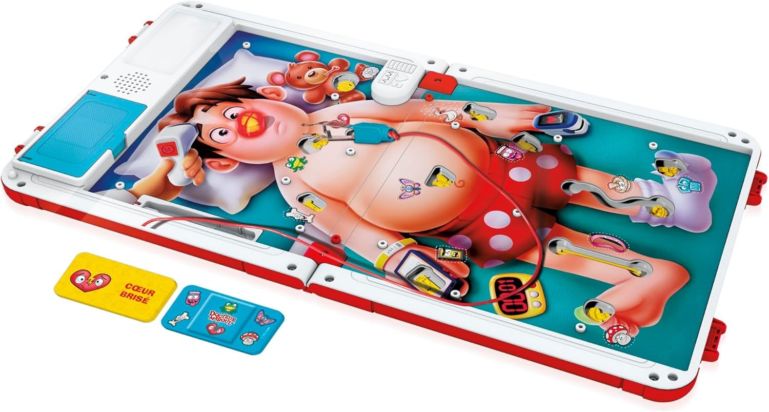 Dr. Maboul, Elektronisches Brettspiel mit All-in-One-Tragetasche, 2 Spielmöglich