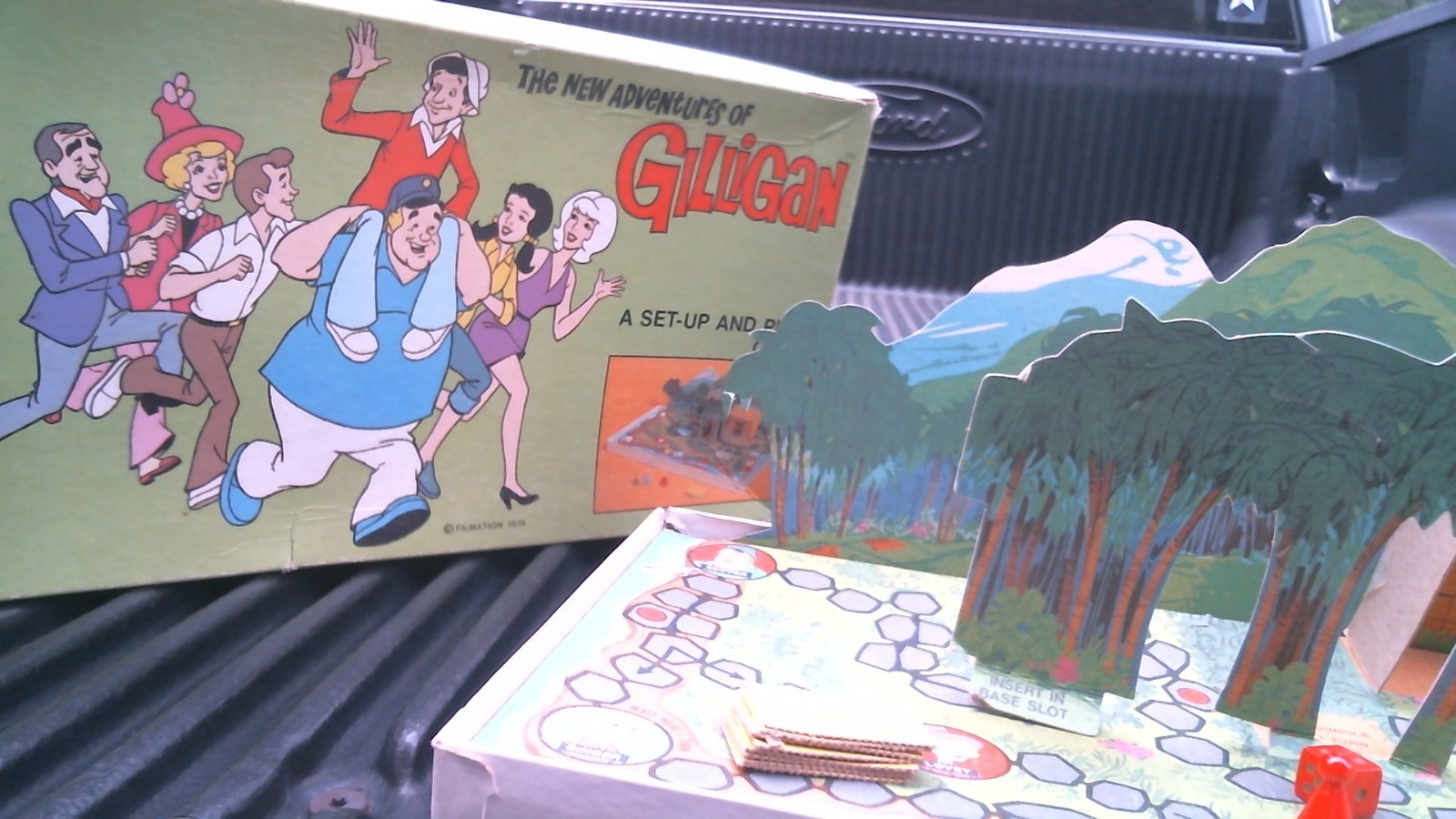 Milton Bradley Gilligan Island Board Game Filmation 1974