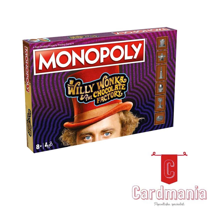 Monopoly – Willy Wonka and The Chocolate Factory Edition Board Game | New