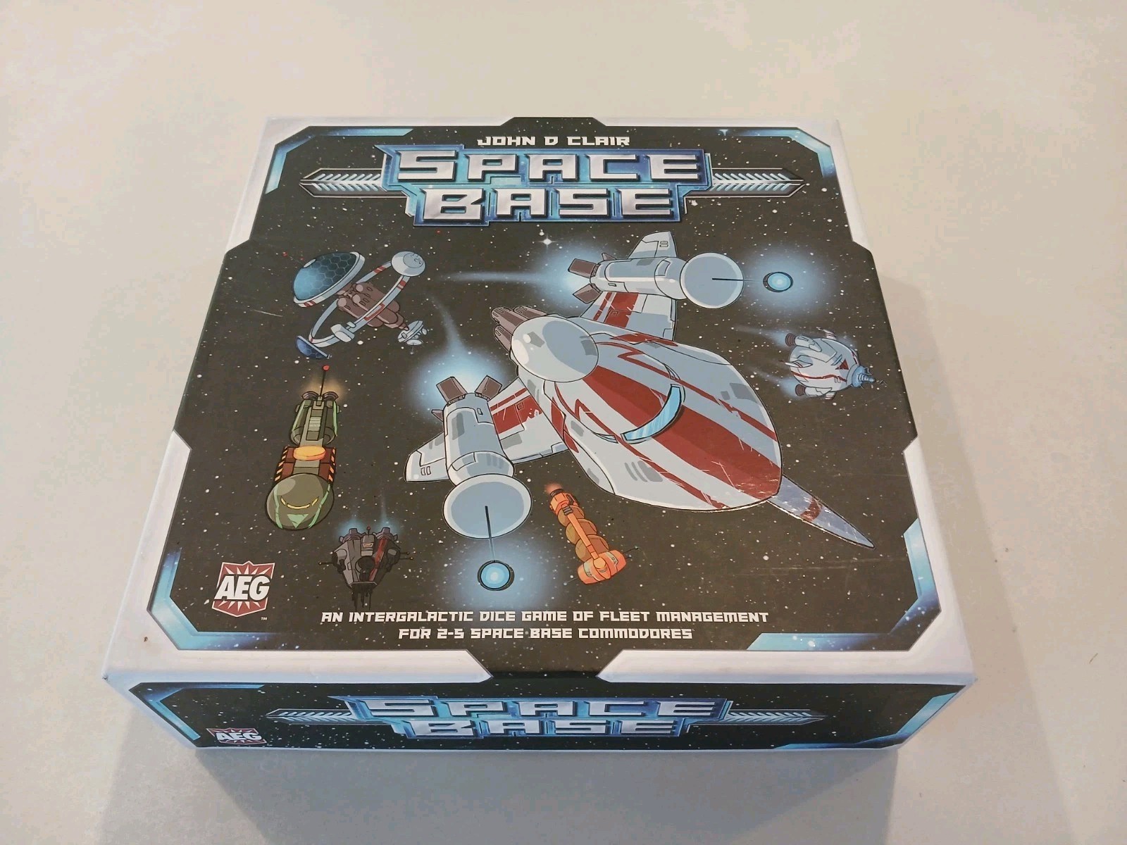 Space Base Dice Board Game by AEG Intergalatic Fleet & John D Clair Strategy