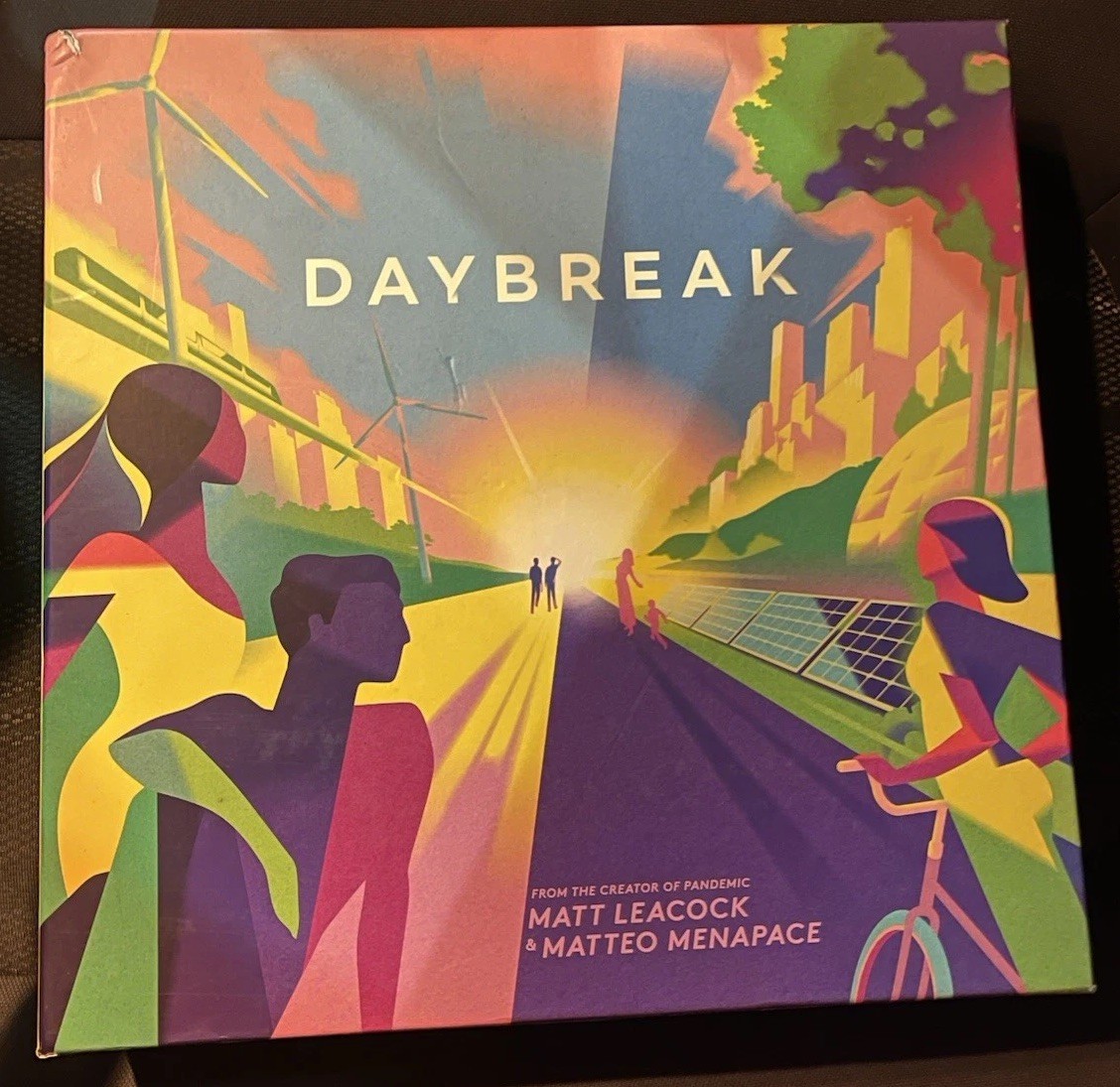 Daybreak cooperative climate change board game – used in great condition