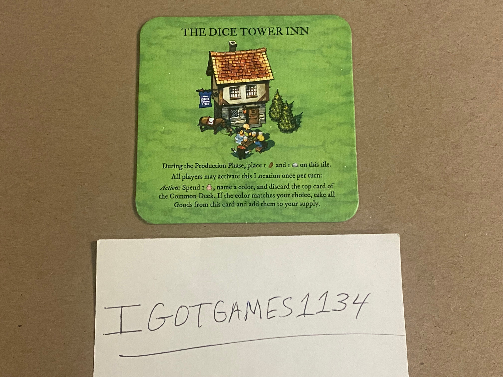 Imperial Settlers: The Dice Tower Inn – Portal Games 2016