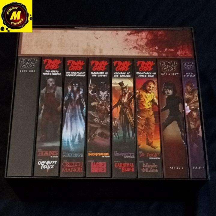 Final Girl Series 1 Ultimate Box with Miniatures Bundle (NIB) – #166436 – Hor…