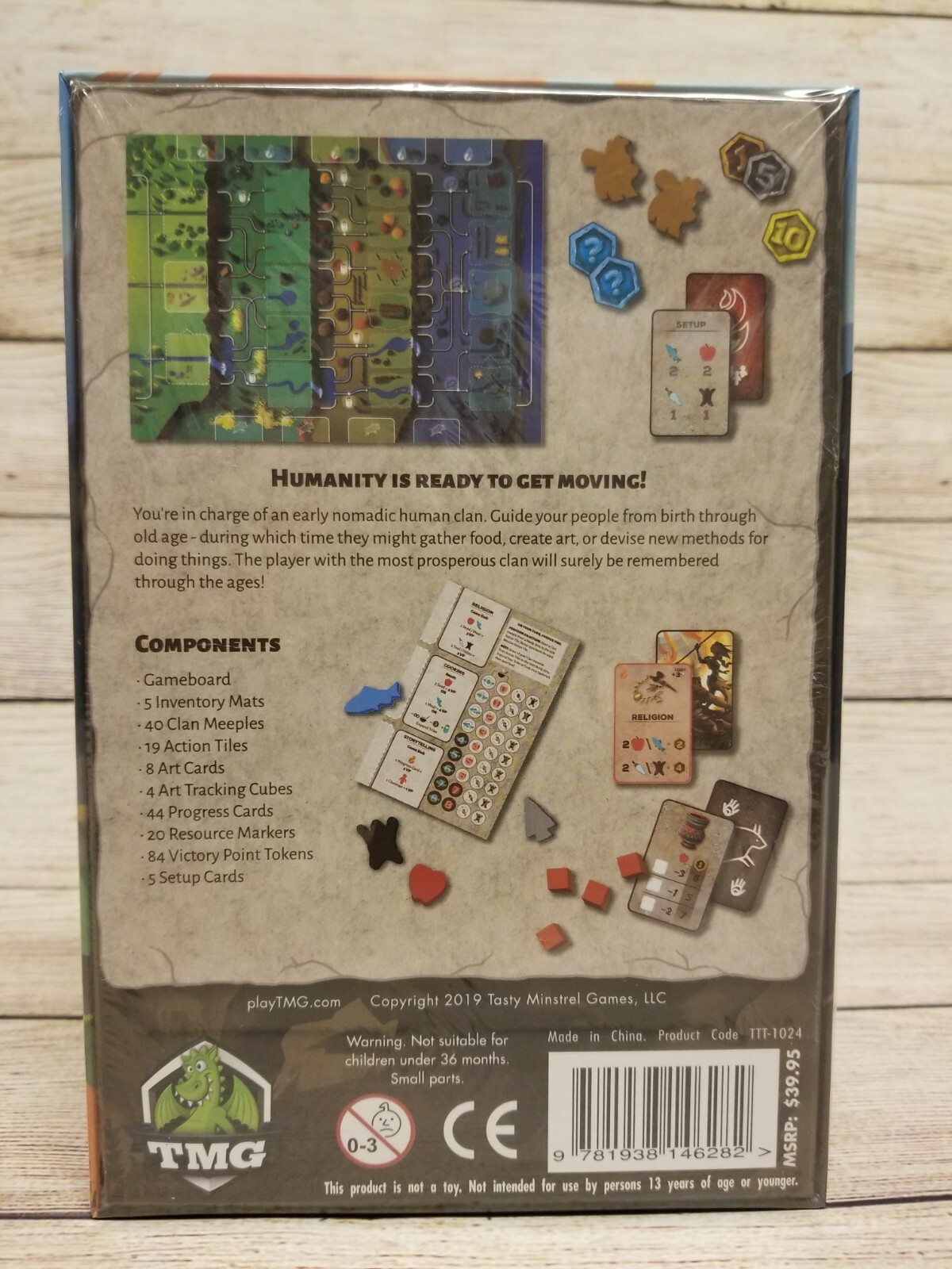 Dawn of Minkind by Tasty Minstrel Games TMG – SEALED