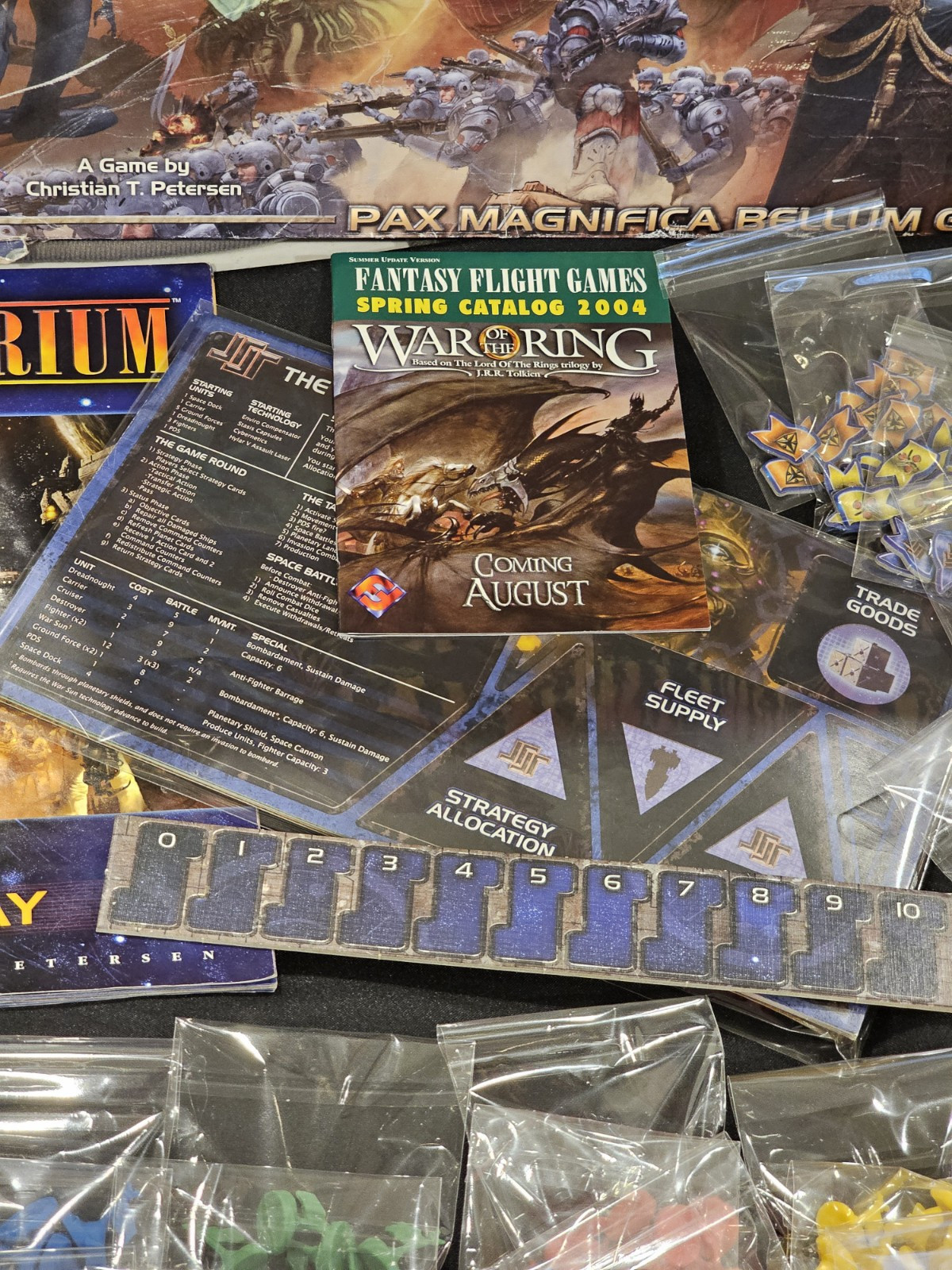 TWILIGHT IMPERIUM FFG Board Games Game Sci-Fi Galactic 3rd Ed Fantasy pre-owned