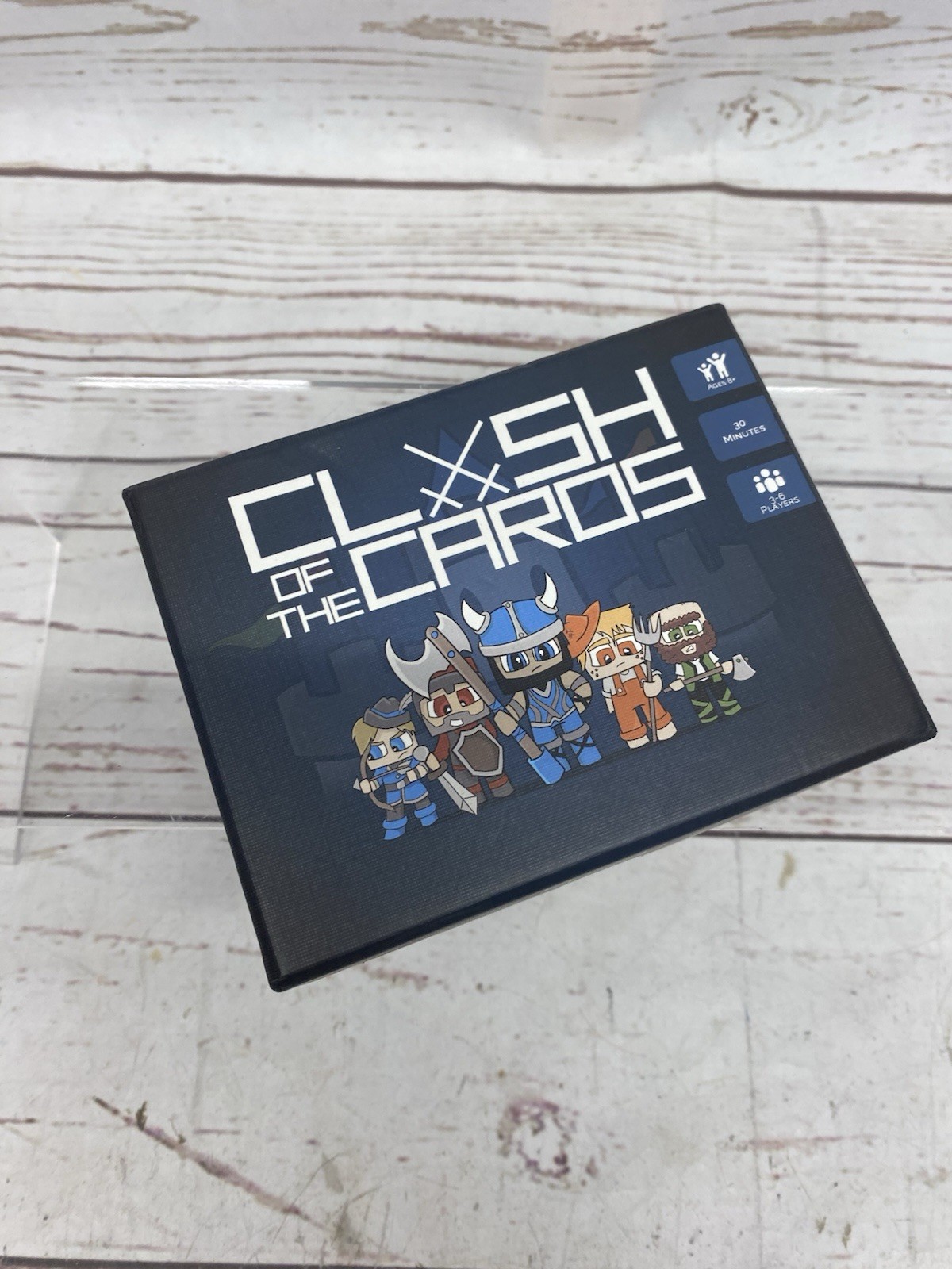 Clash of the Cards strategy card game 3-6 players 8 yrs +