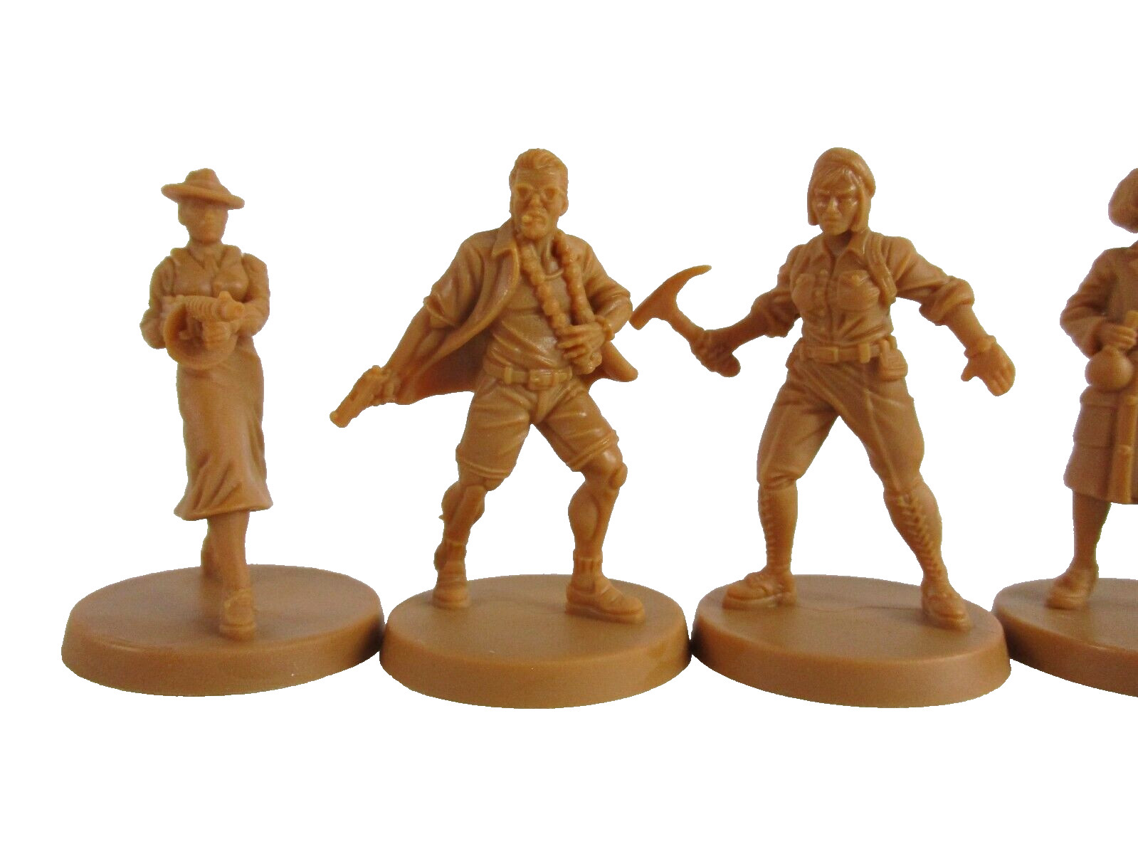 CTHULHU DEATH MAY DIE: Fear Of The Unknown 10x INVESTIGATOR Minis & Cards NEW!!