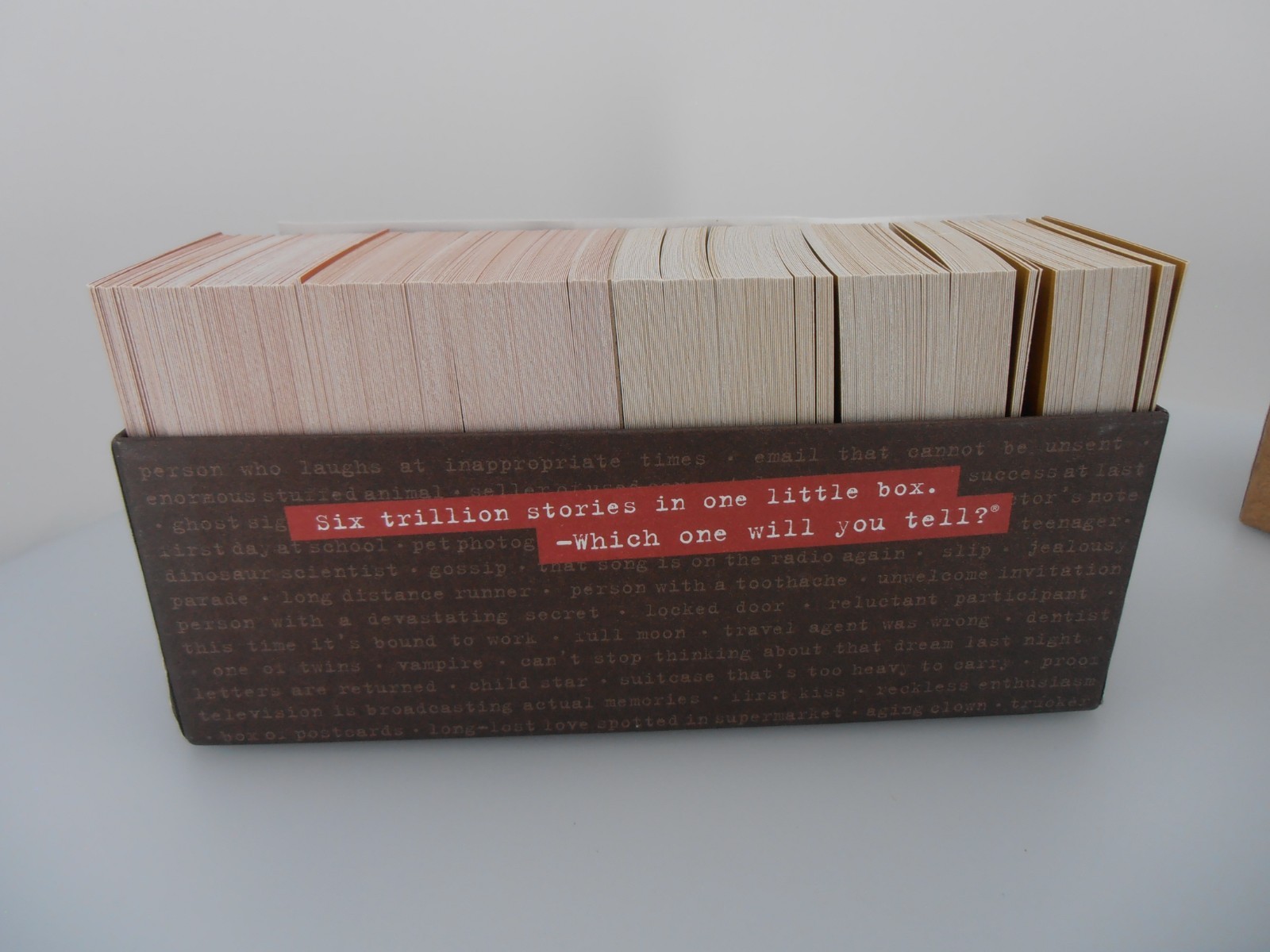 The Storymatic 2004 6 Trillion Stories Writing Prompt Teaching Tool 500+ Cards