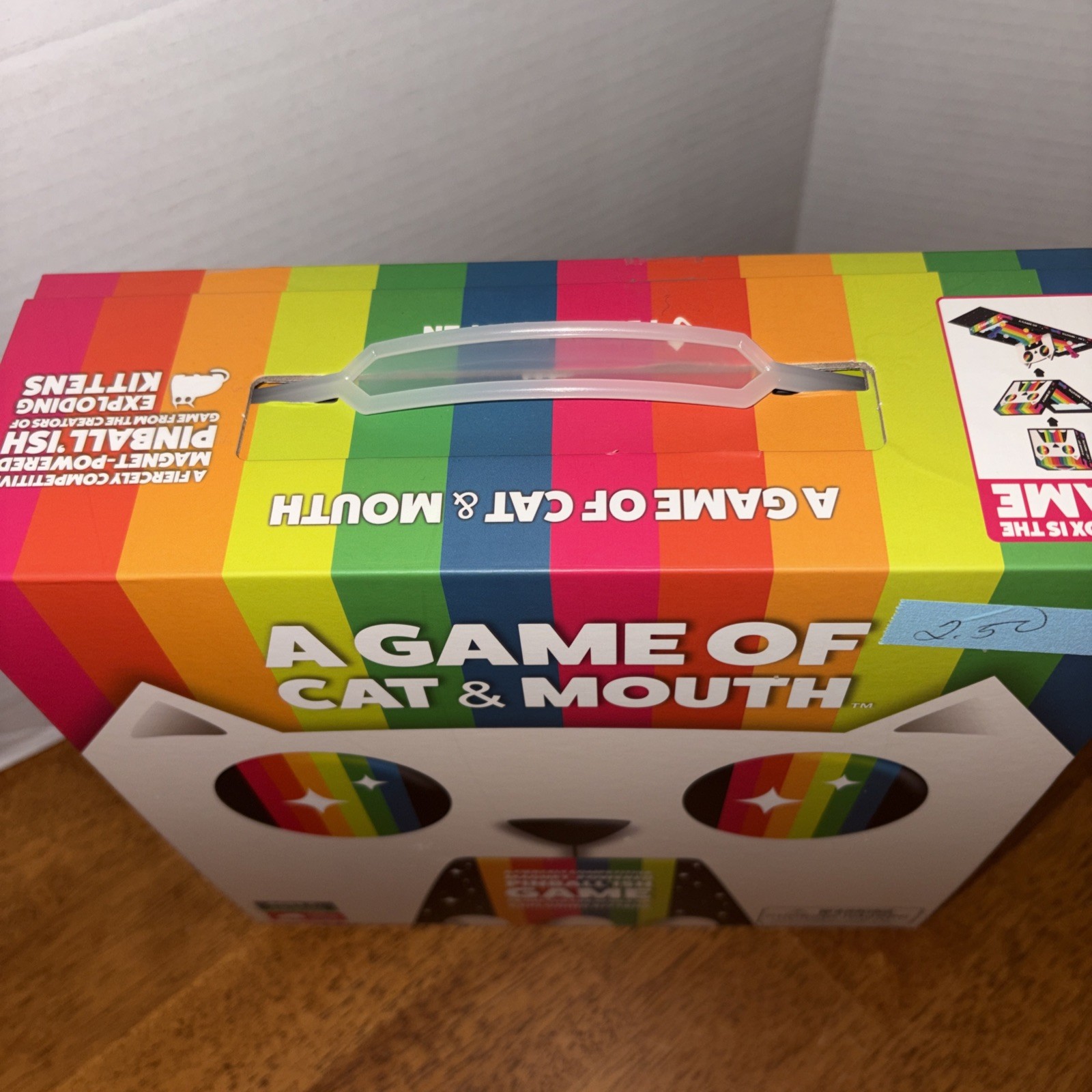 A Game of Cat and Mouth*”Pinballish Family Fun Game”* Ages 7+ New(open Box)
