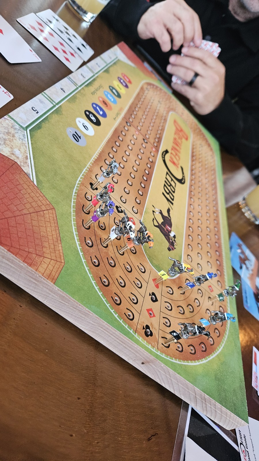 BREAKNECK DERBY CLASSIC – POKER MEETS HORSE RACING BOARD GAME – PLAYS UP TO 10!