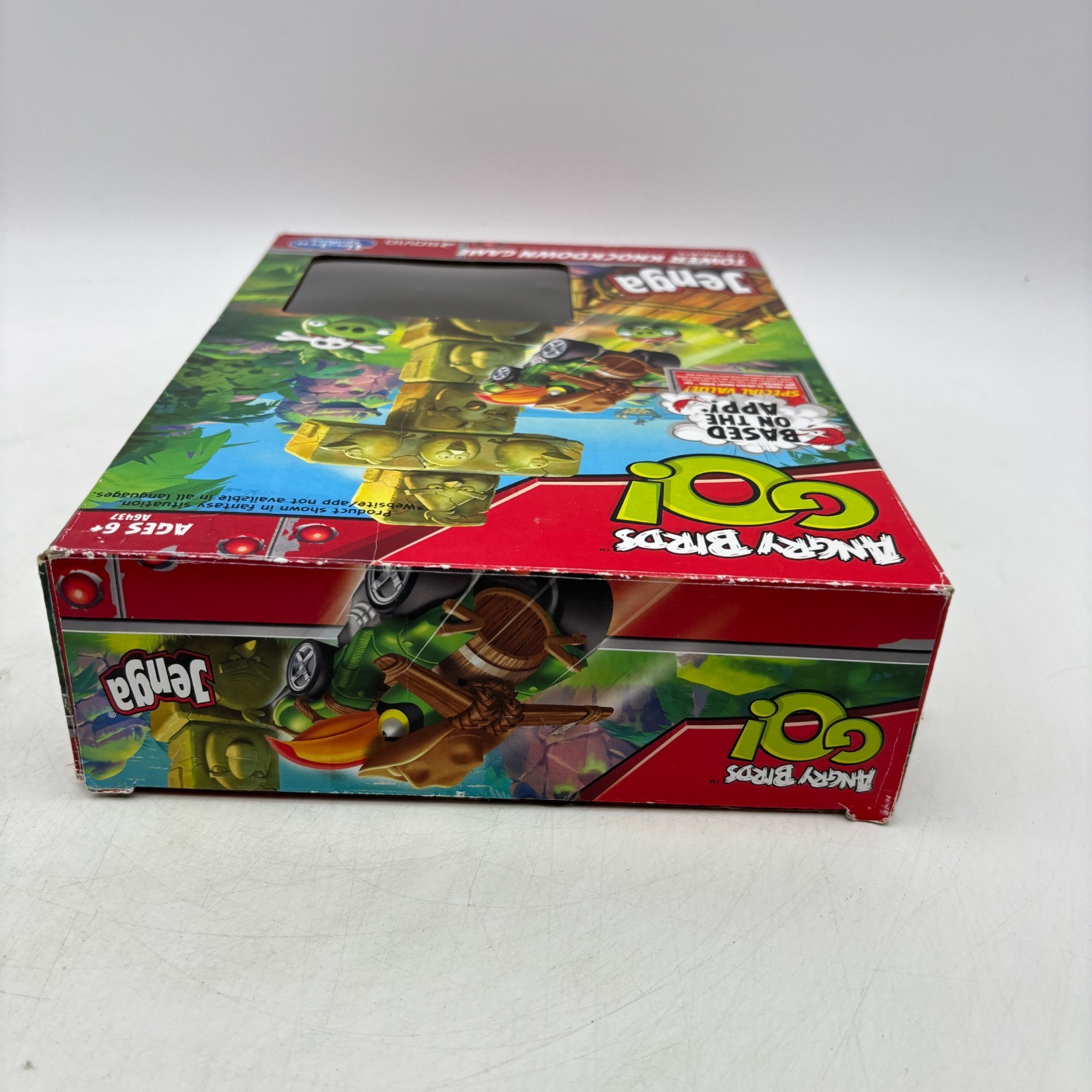 Angry Birds Go Jenga Tower Knockdown Game 99% COMPLETE Hasbro Gaming 2013 Rovio