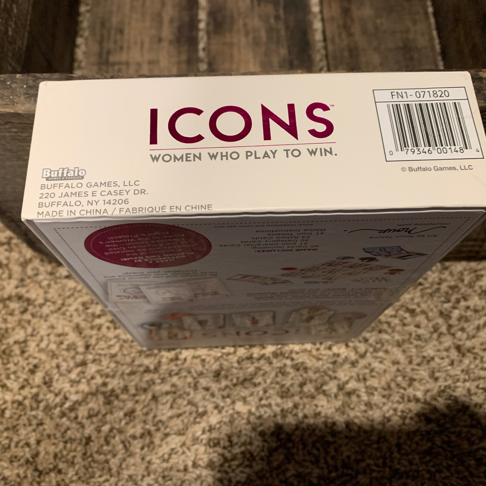 NEW Sealed Icons Game Women Who Play to Win feminist women’s history