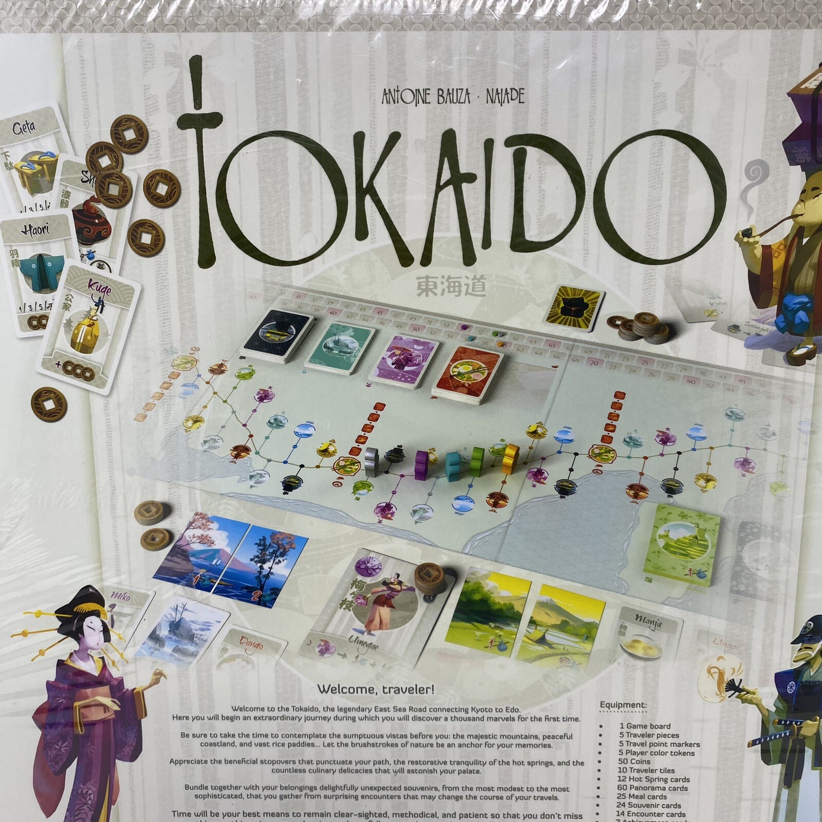 Tokaido Board Game Fun Forge Sealed New 2014