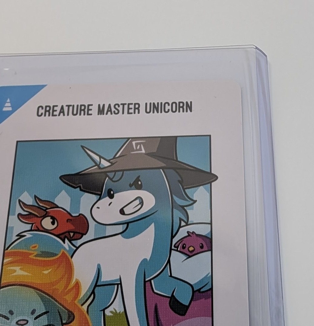 Unstable Unicorns Creature Master Unicorn Kickstarter Exclusive Promo Card New