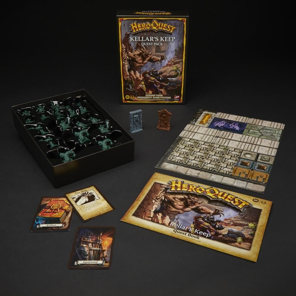 Avalon Hill HeroQuest KELLAR’S KEEP Quest Pack F4543