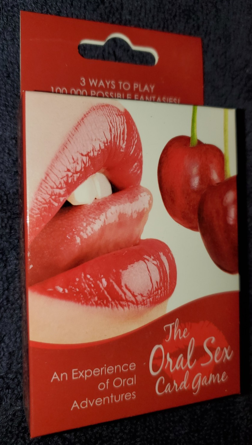 ADULT: THE ORAL SEX CARD GAME Couples Fun Foreplay Sex Amusement Oral Adventures
