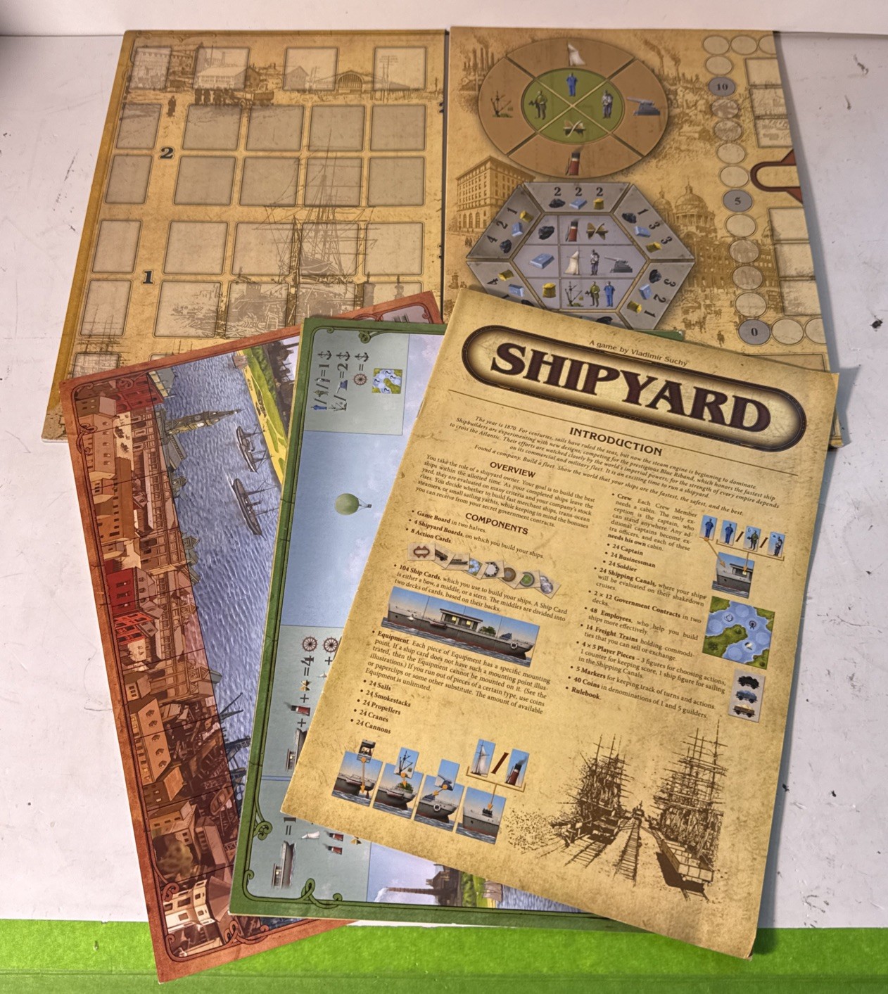 Shipyard Vladimir Suchy Czech Games Edition Used 2010 Gamers Award Finalist