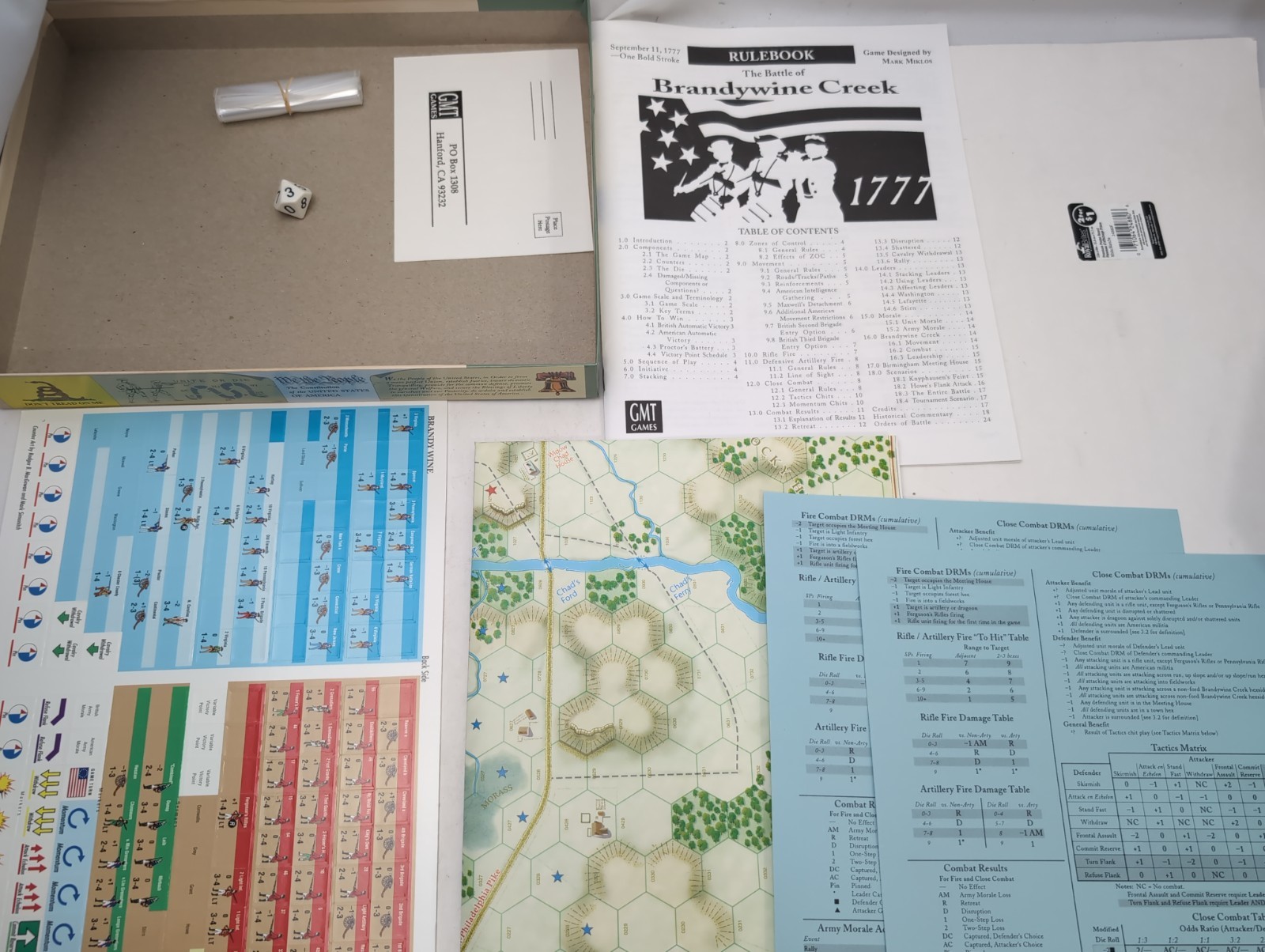 BRANDYWINE 1777: Battles Of The American Revolution Vol 2 #0001- GMT – Unpunched