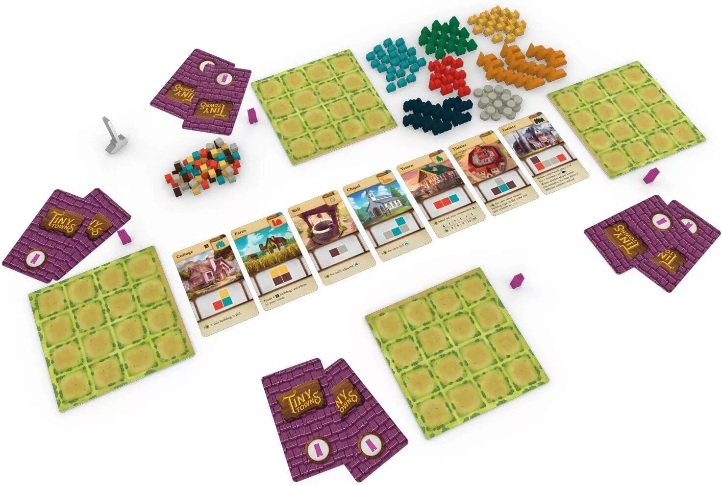 Tiny Towns Board Game New in Shrink AEG